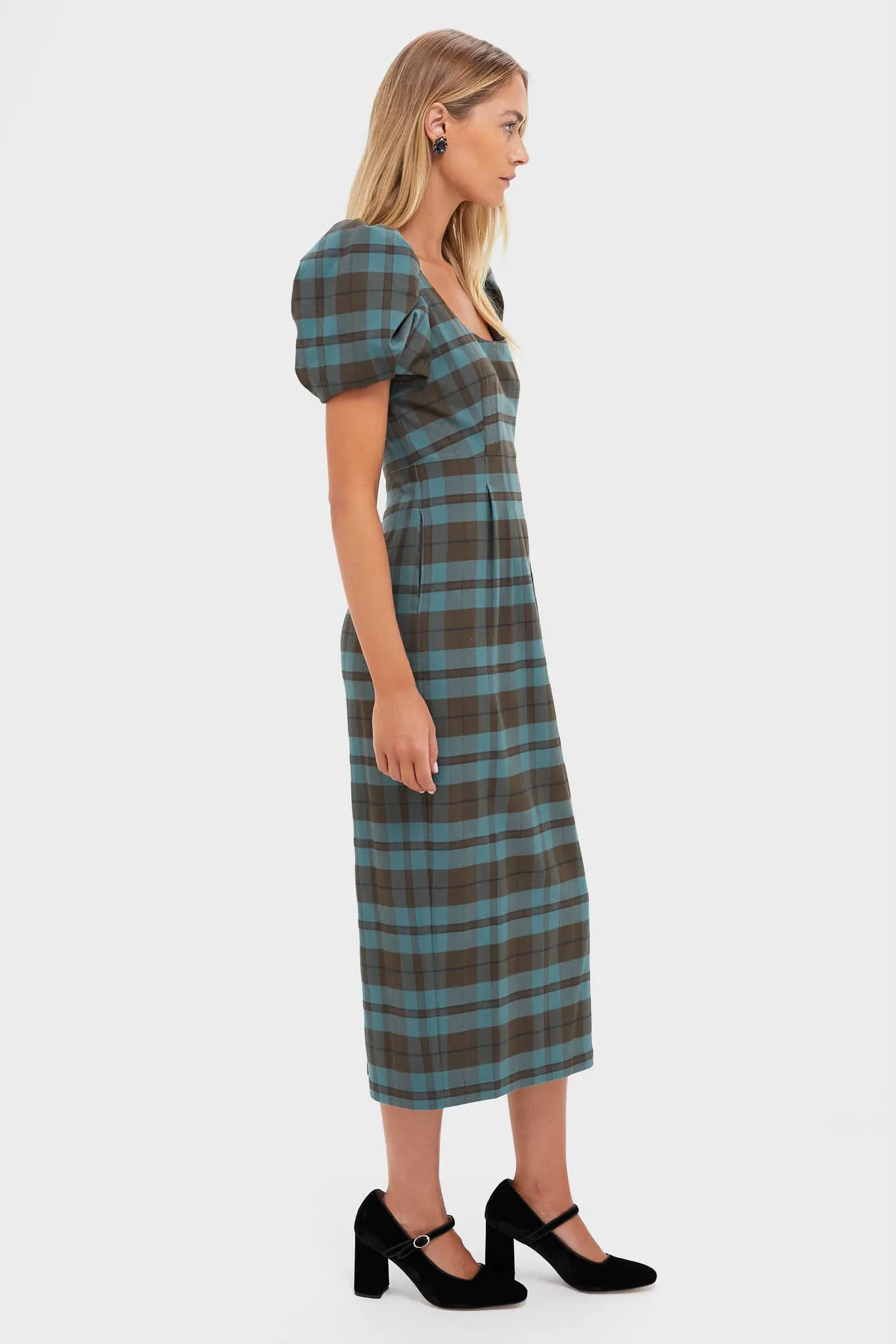 Isle of Skye Plaid Alexandra Dress sold by Tuckernuck product image thumbnail 3