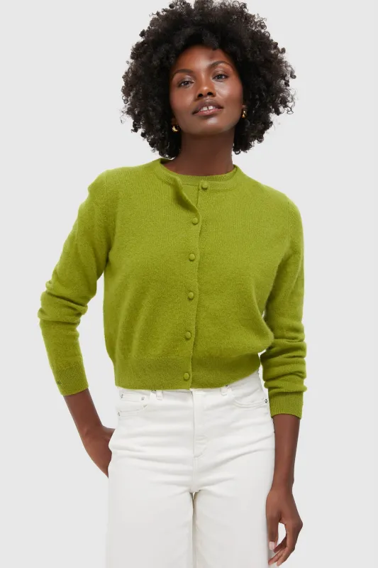 Woodbine Green Riley Cashmere Cardigan sold by Tuckernuck