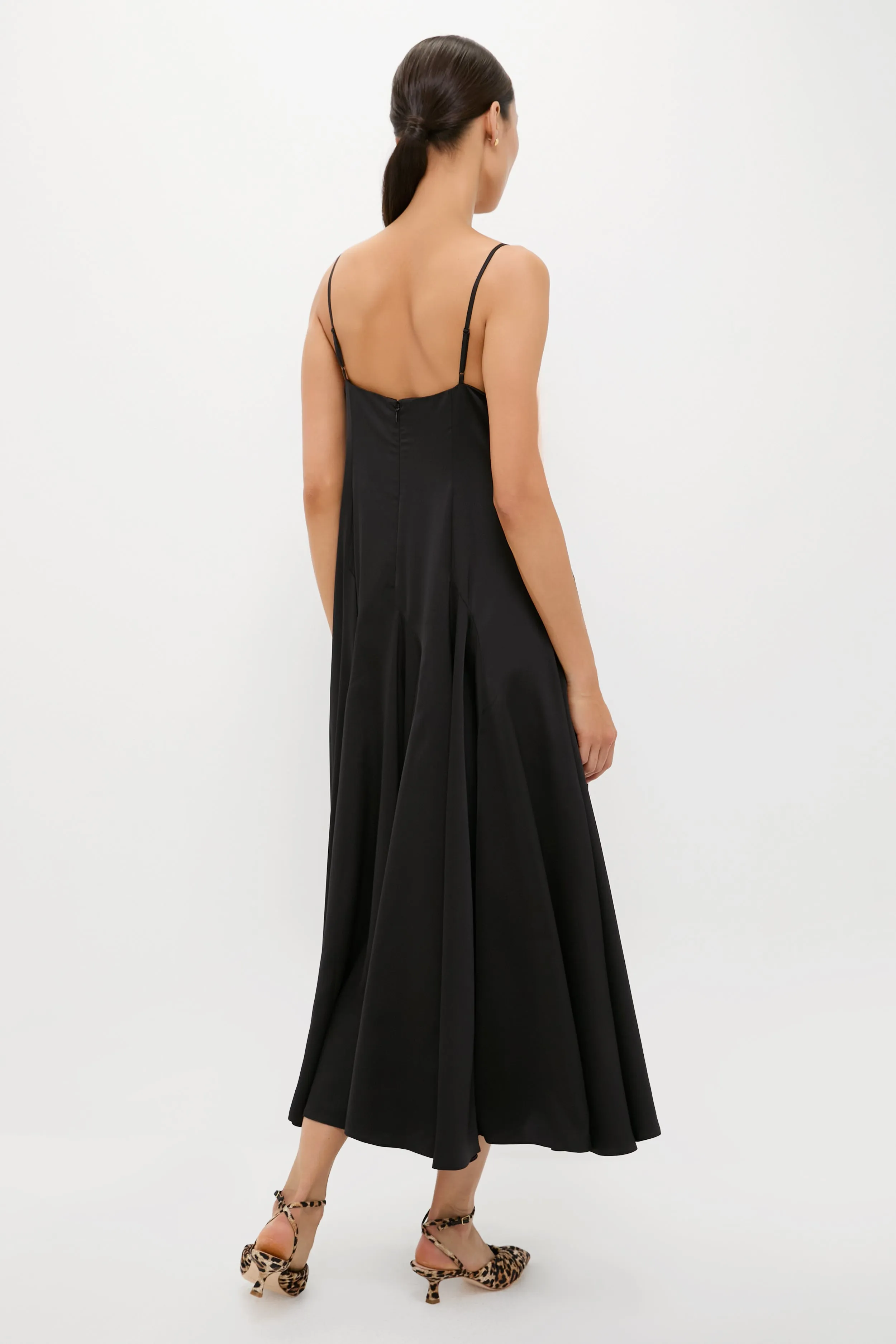 Polo Black Paneled Satin Dress sold by Tuckernuck product image thumbnail 4