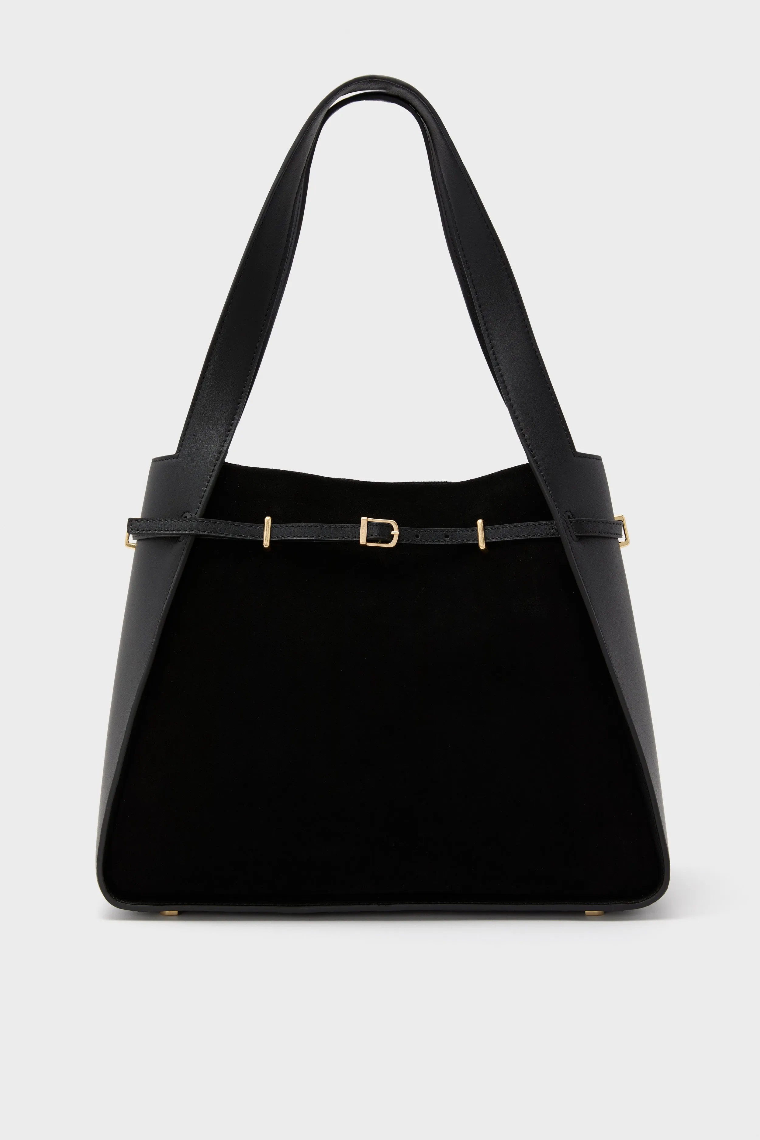 Black Cleo Suede Tote sold by Tuckernuck