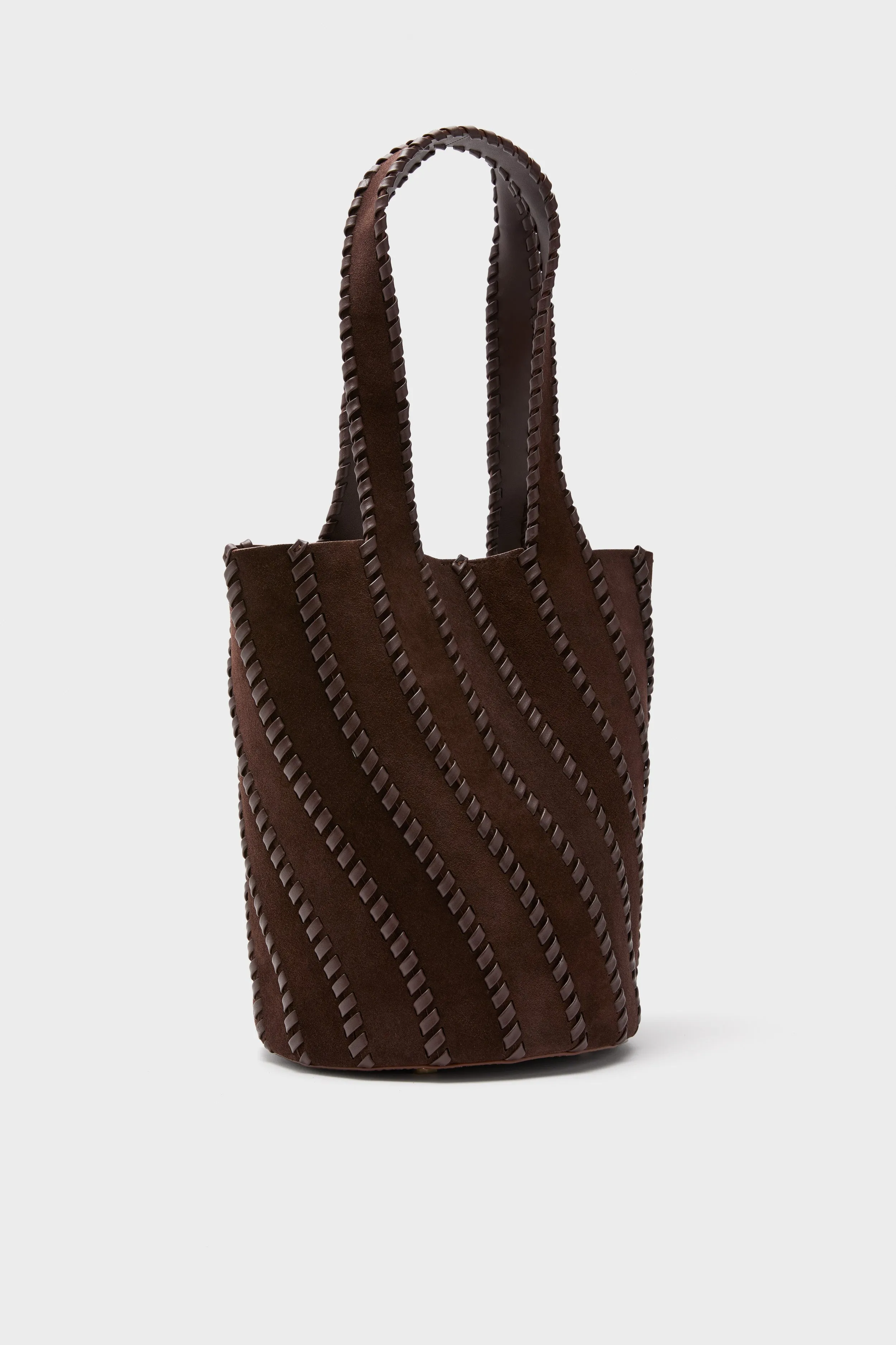Cacao Tallia Suede Bucket Bag sold by Tuckernuck product image thumbnail 5