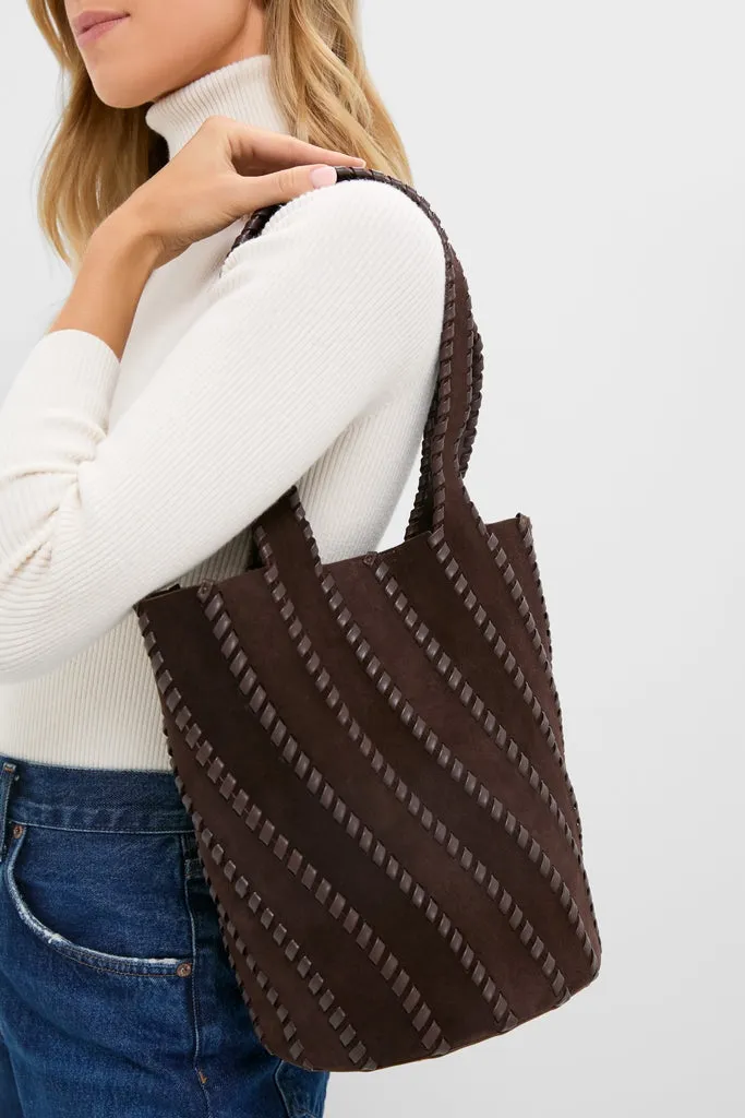 Cacao Tallia Suede Bucket Bag sold by Tuckernuck product image thumbnail 2