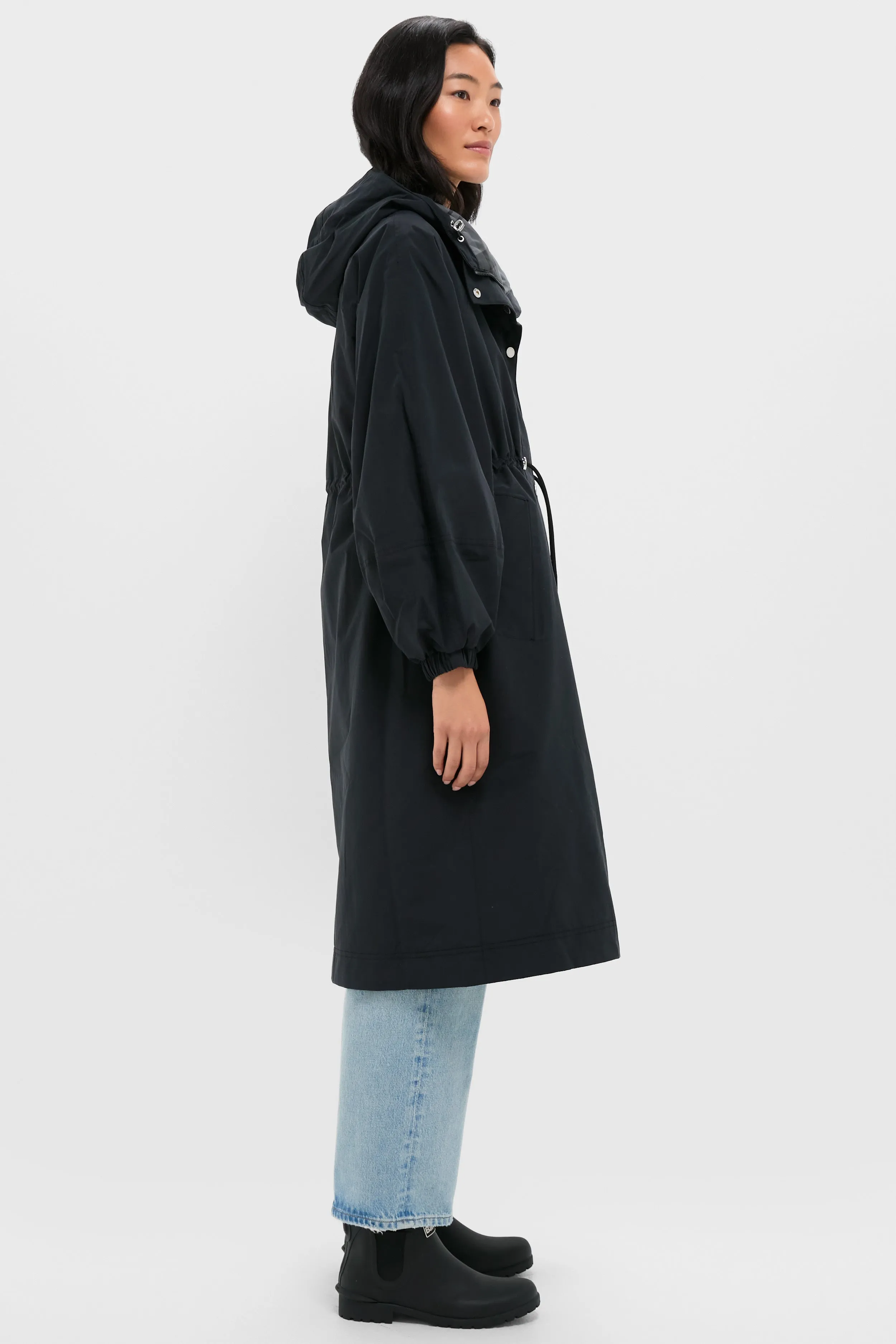 Black Sidney Waterproof Parka sold by Tuckernuck product image thumbnail 3