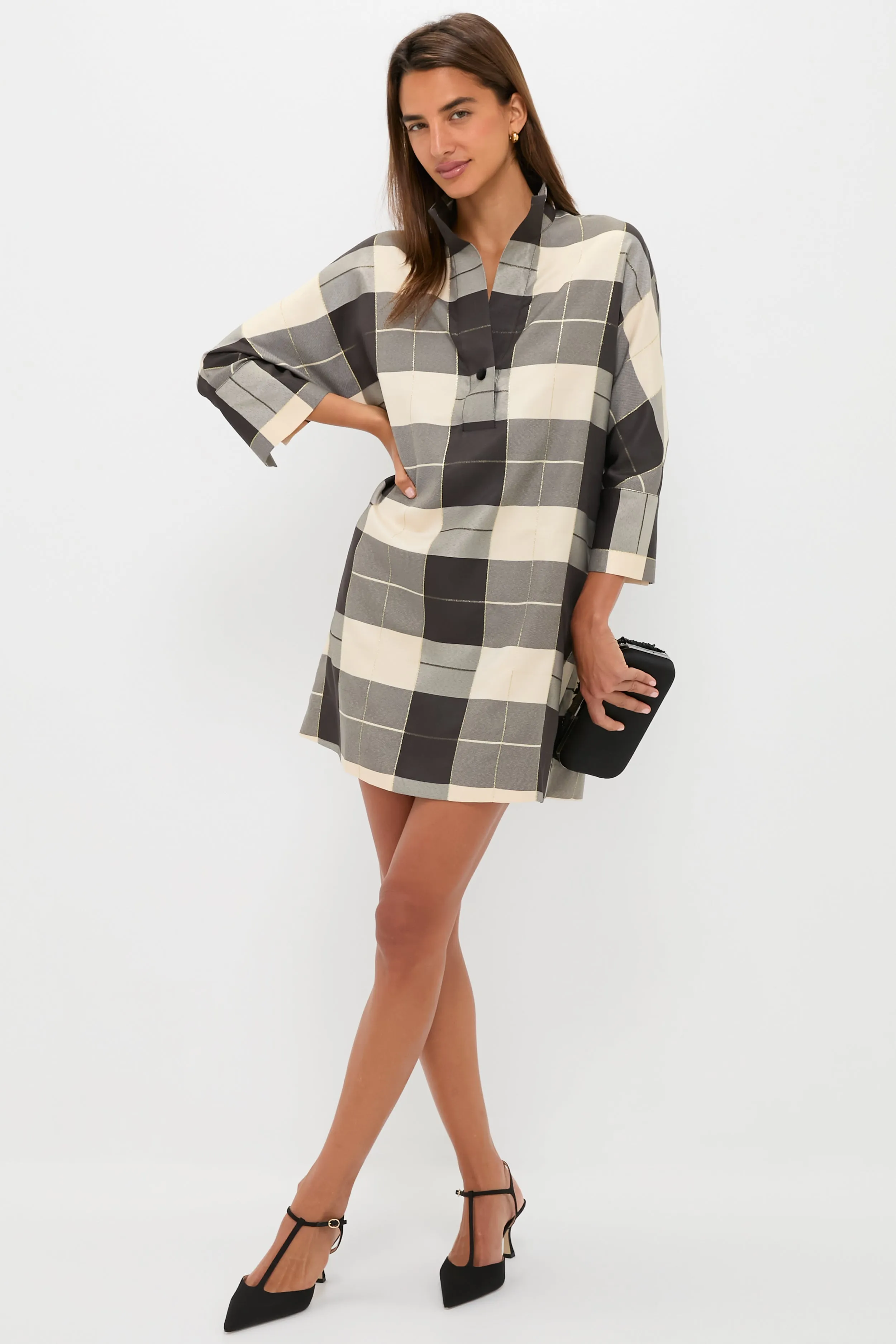 Mairead Check Plaid Willow Dress sold by Tuckernuck product image thumbnail 2