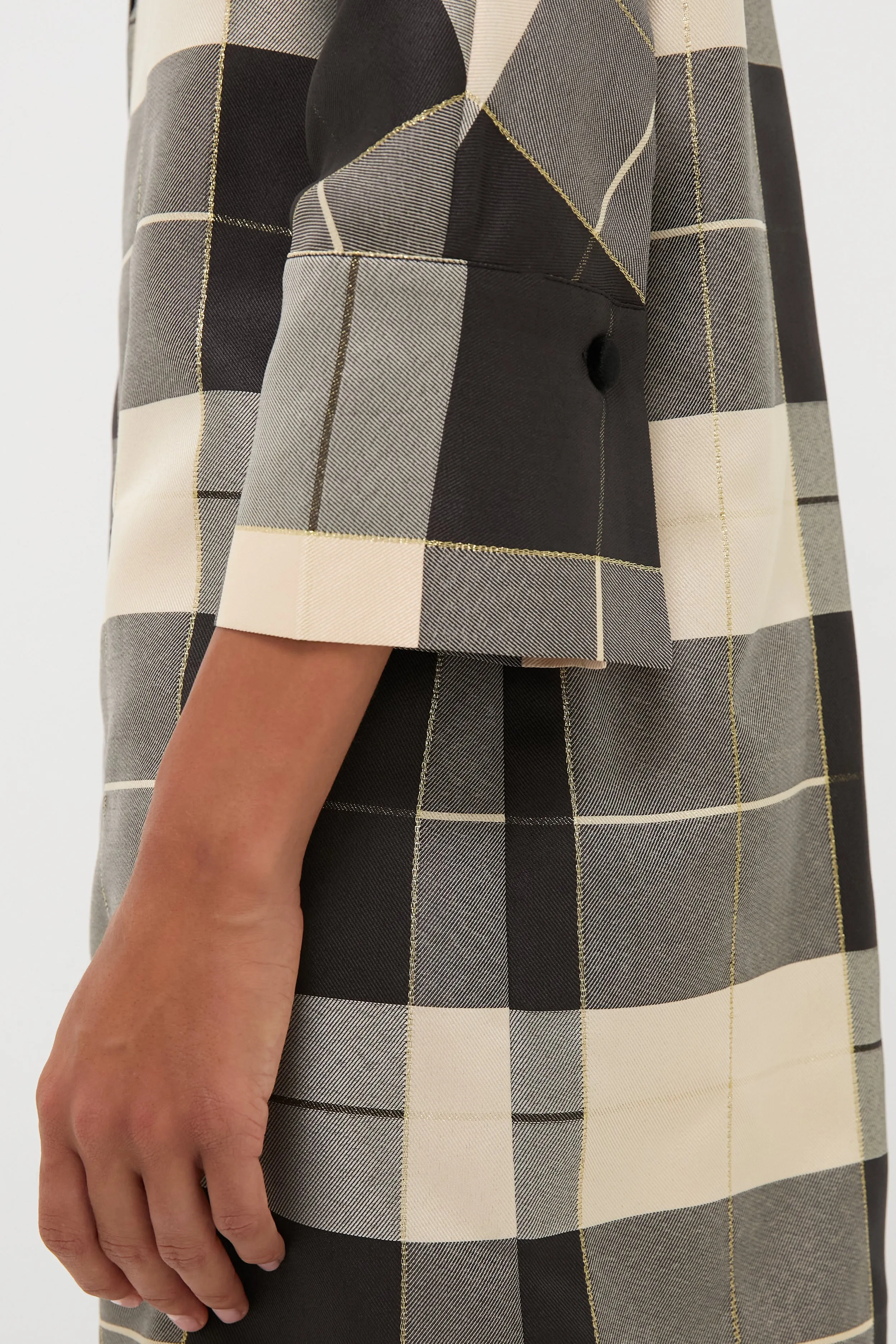 Mairead Check Plaid Willow Dress sold by Tuckernuck product image thumbnail 5