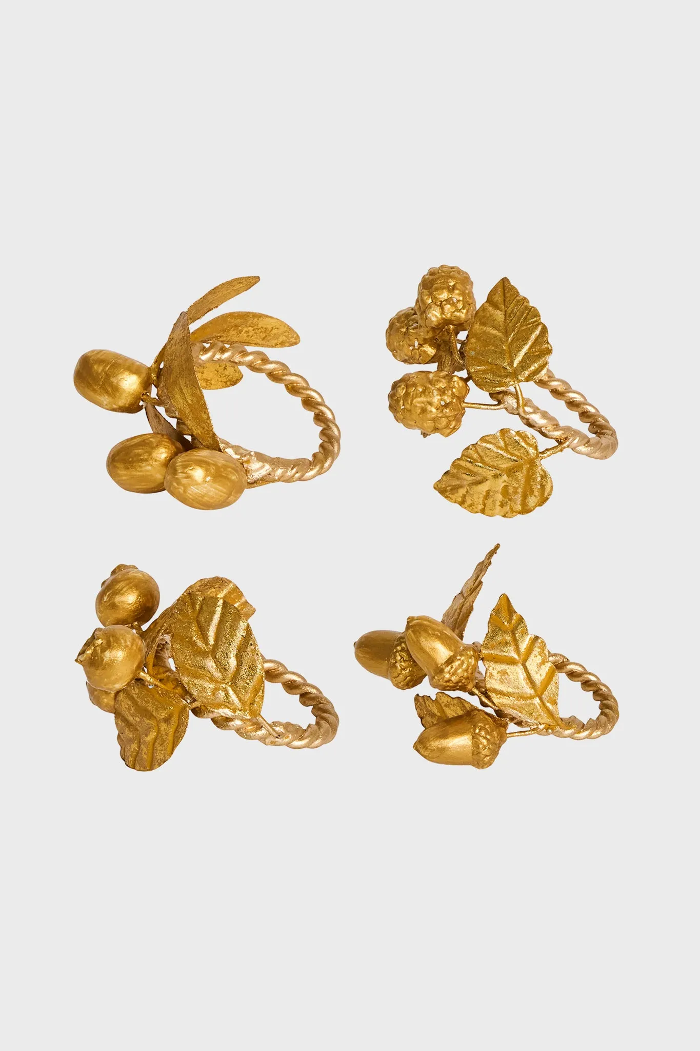 Forest Walk Leaf Napkin Ring Assorted Set of 4 sold by Tuckernuck product image thumbnail 3