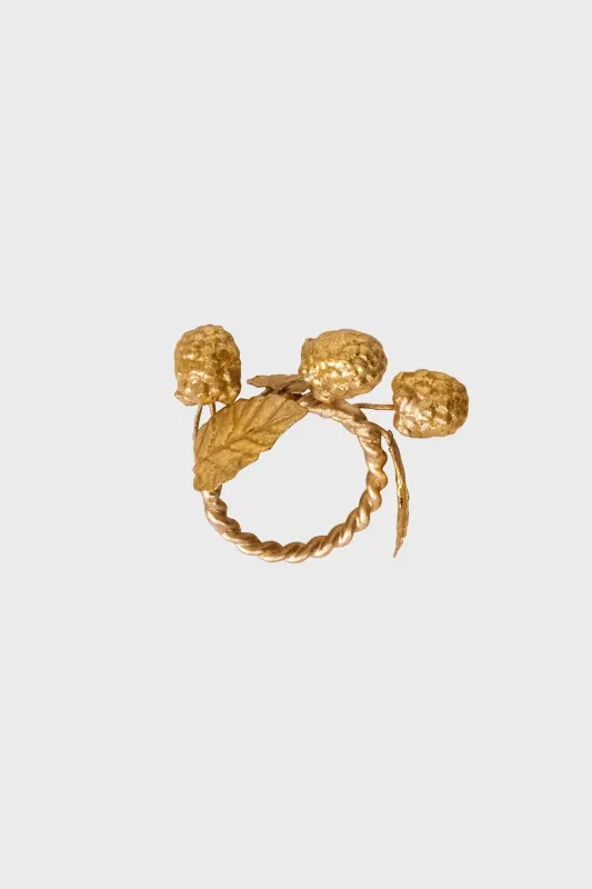 Forest Walk Leaf Napkin Ring Assorted Set of 4 sold by Tuckernuck