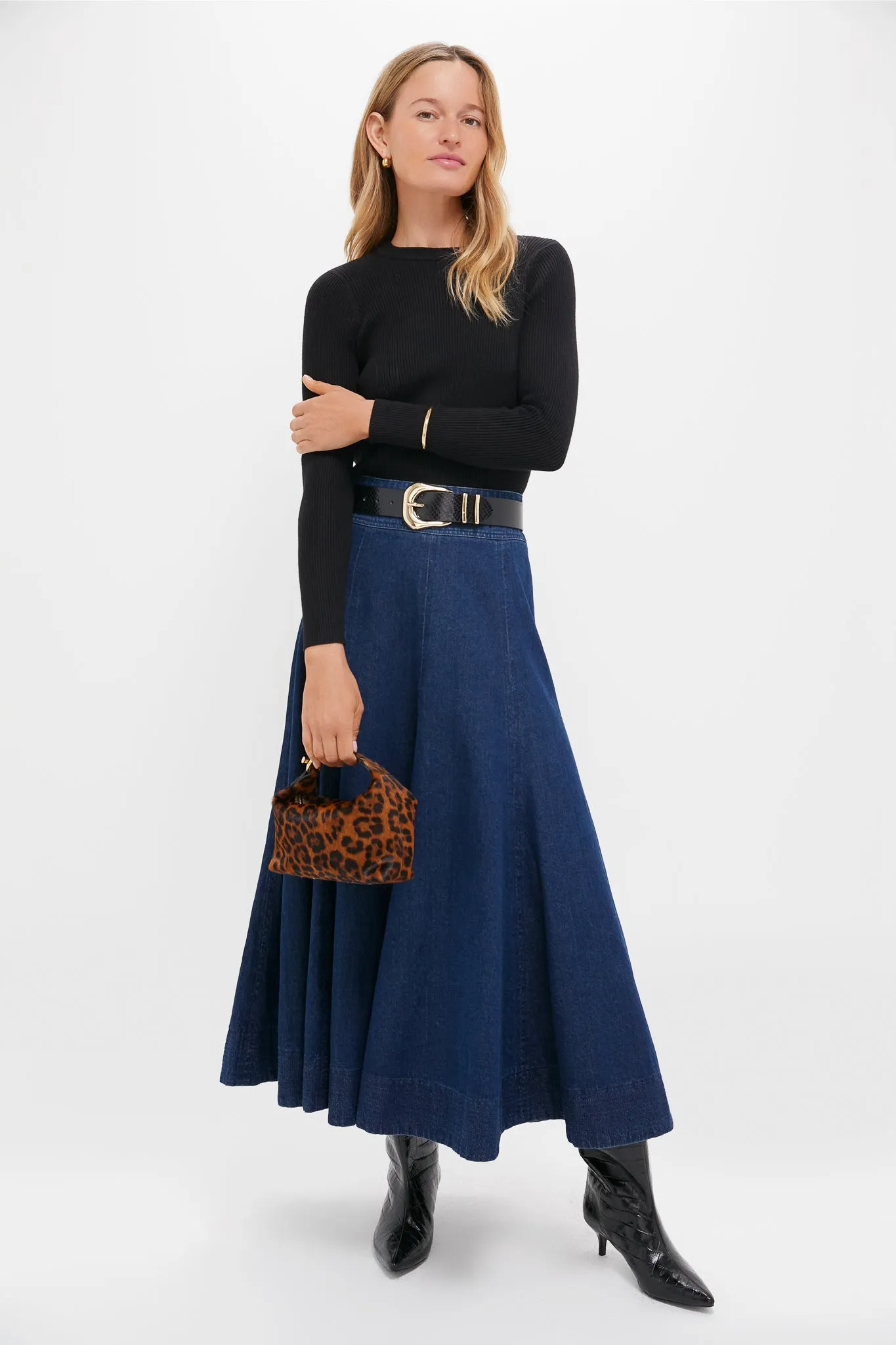 Black Maryana Up Mid Boots sold by Tuckernuck product image thumbnail 3