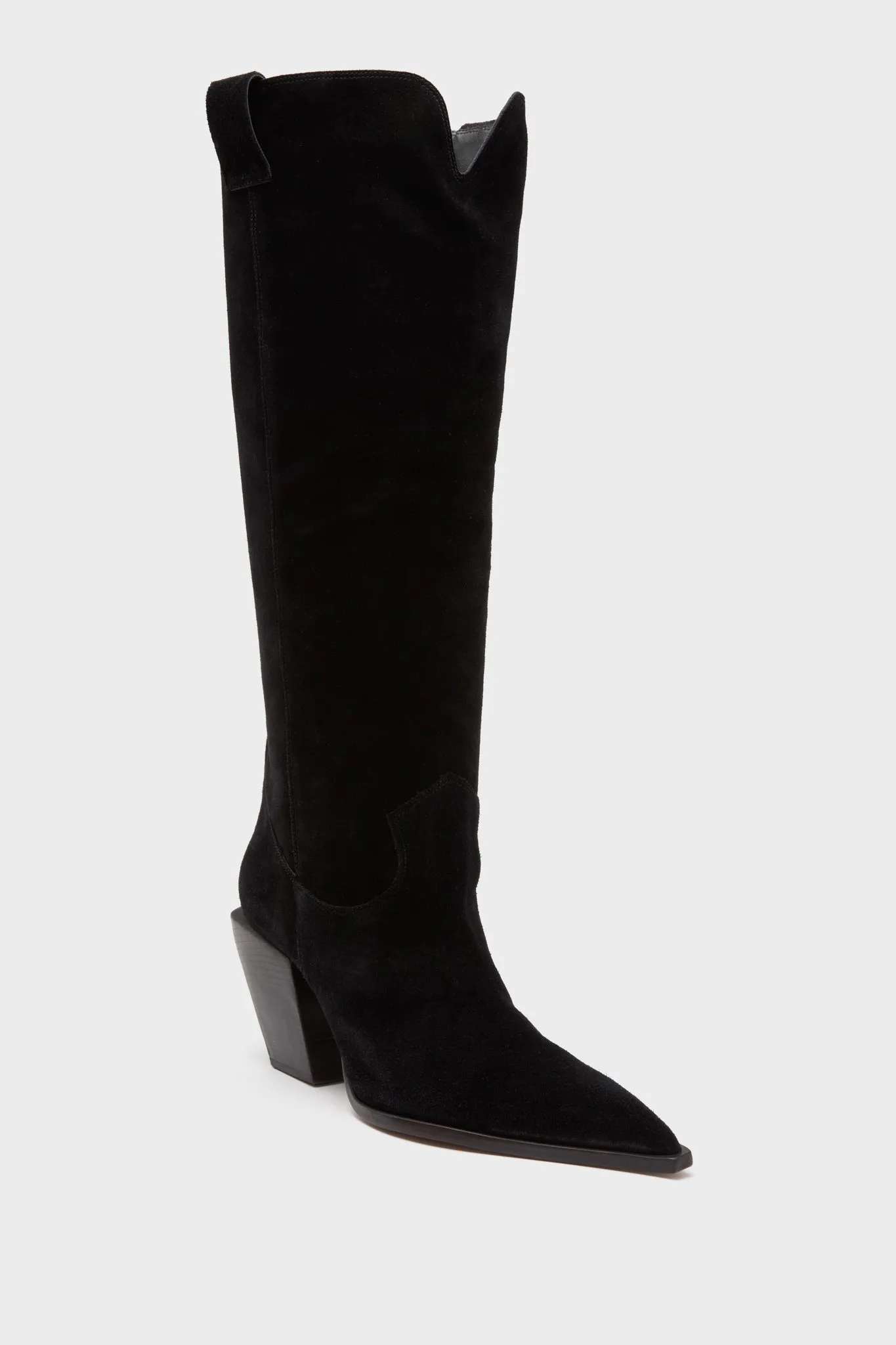 Black Suede Maine Up Boots sold by Tuckernuck