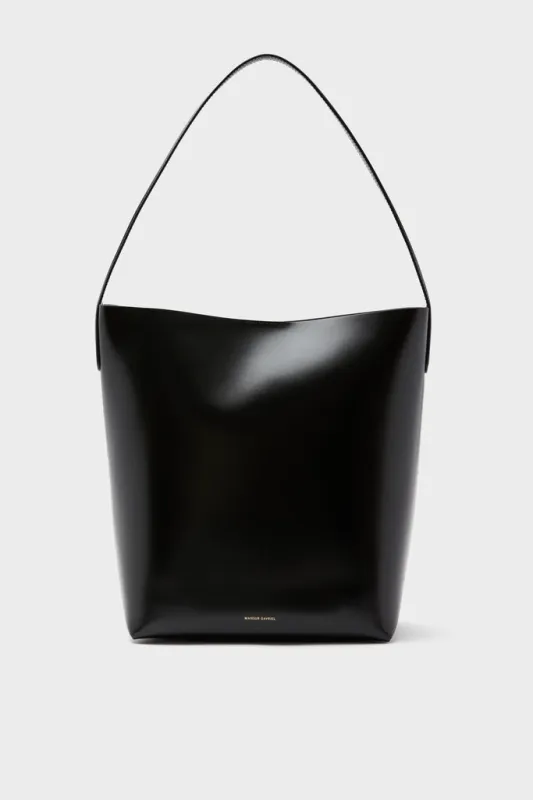 Black and Caramel Everyday Cabas sold by Tuckernuck