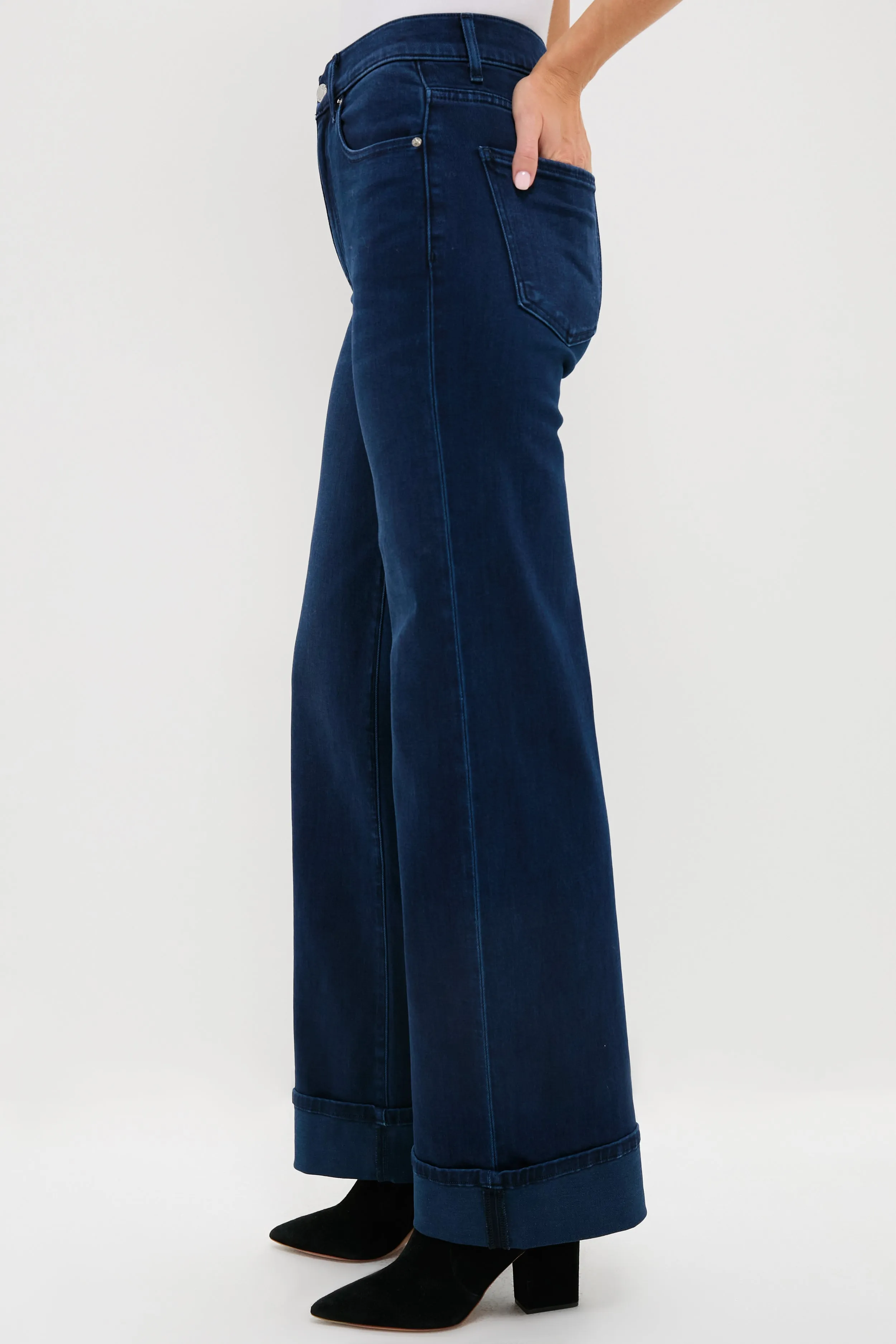 Mystic High Rise Column Jean with Cuff sold by Tuckernuck product image thumbnail 3