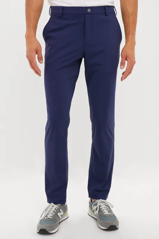 Navy Bradley Pull-on Trouser (34" Inseam) sold by Tuckernuck