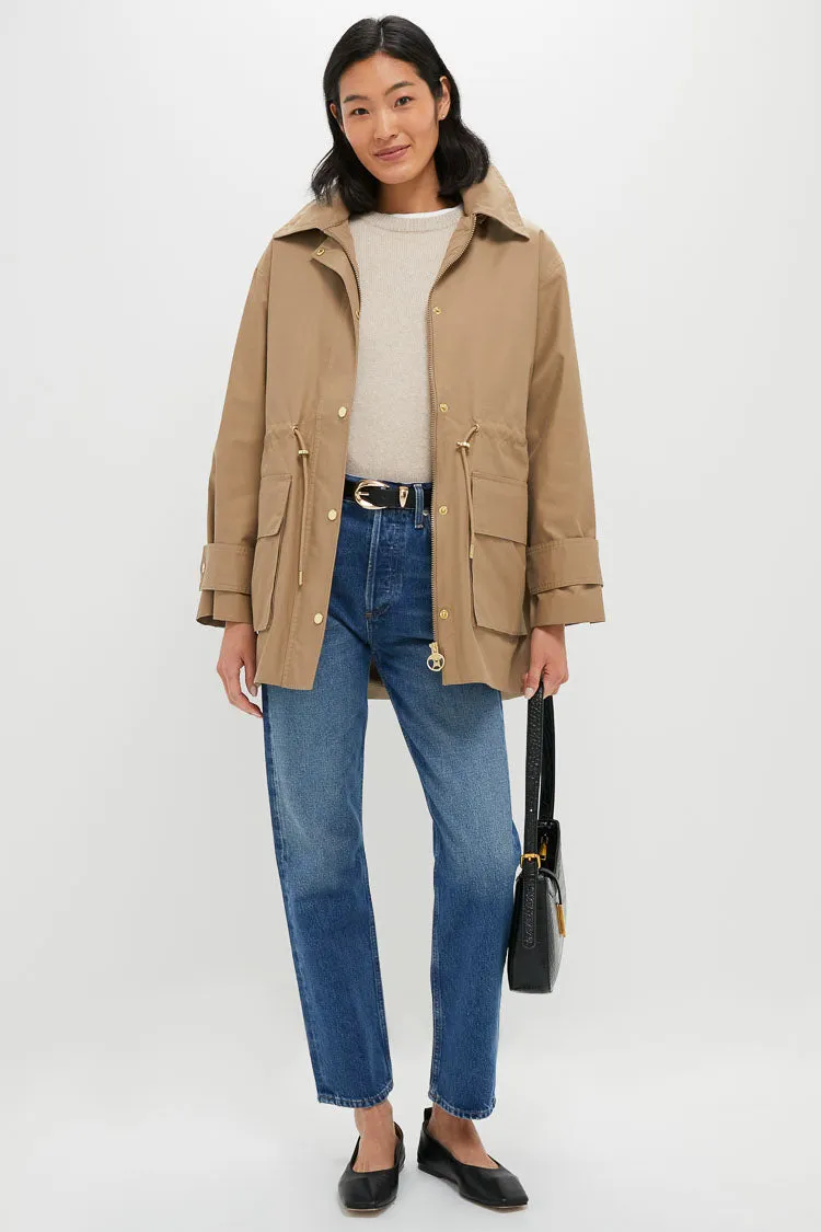 Military Brown Fallyn Showerproof Jacket sold by Tuckernuck product image thumbnail 2