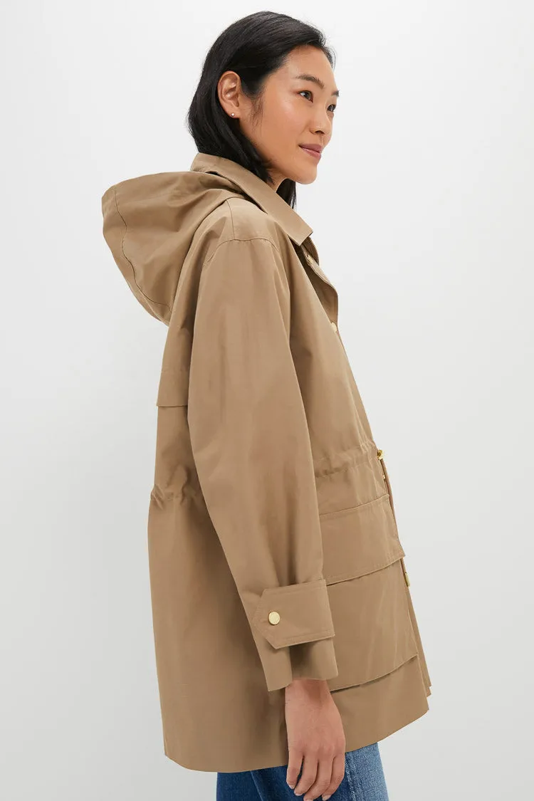 Military Brown Fallyn Showerproof Jacket sold by Tuckernuck product image thumbnail 3