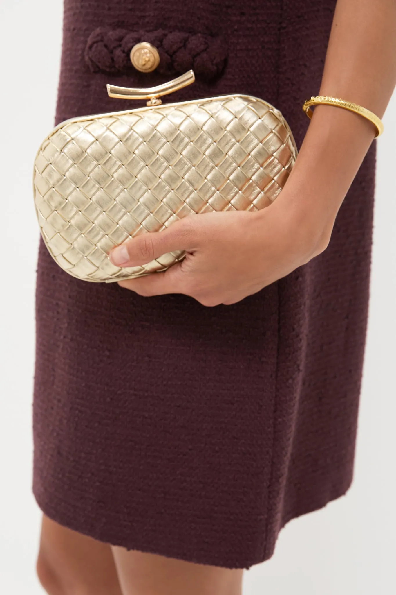 Gold Allison Clutch sold by Tuckernuck product image thumbnail 2