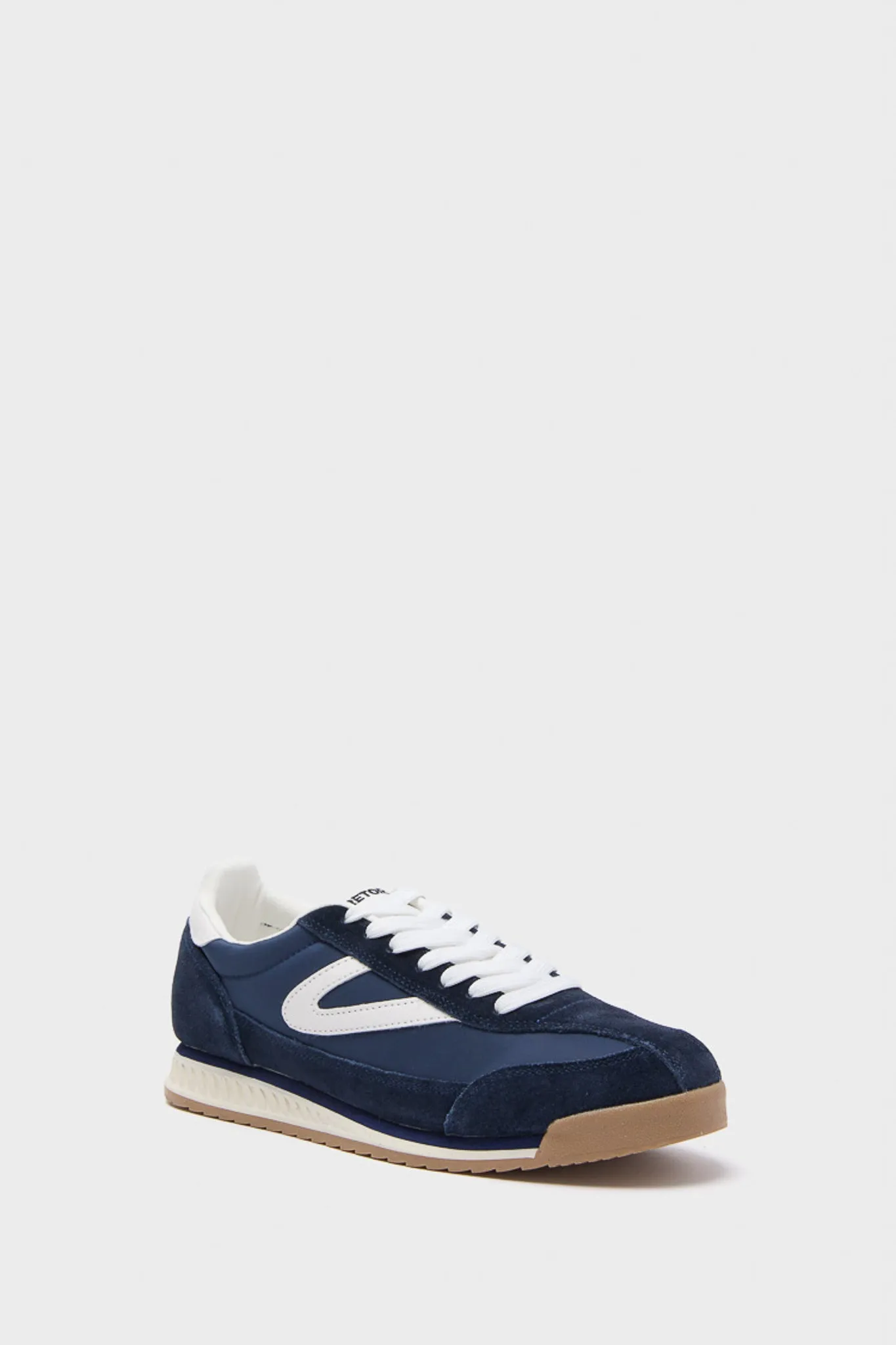 Navy and White Rawlins 2.0 Sneakers sold by Tuckernuck