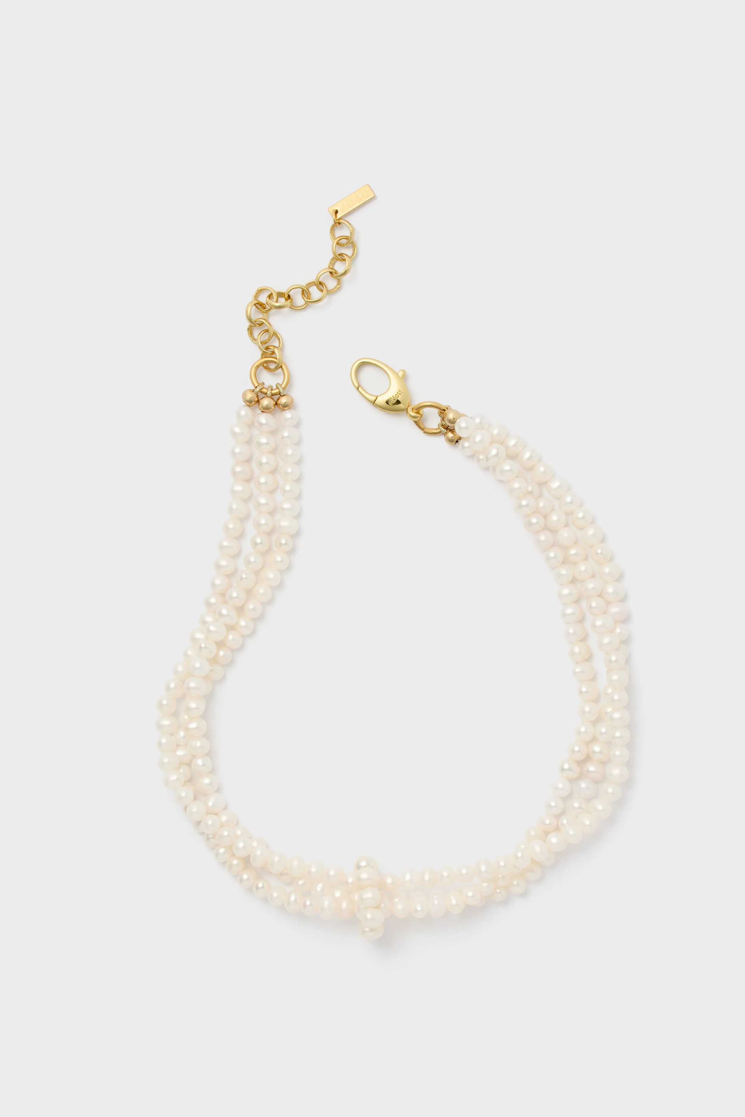 White Freshwater Pearl Dalia Necklace sold by Tuckernuck