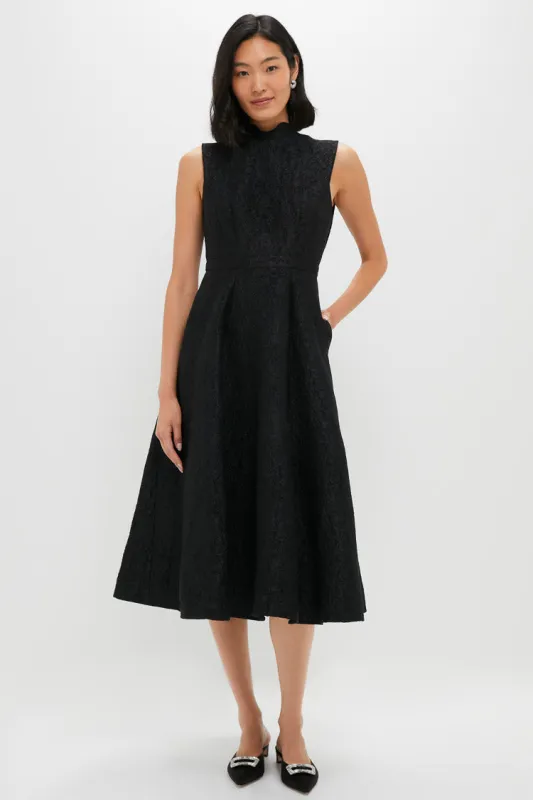 Noir Rose Flora Midi Dress sold by Tuckernuck