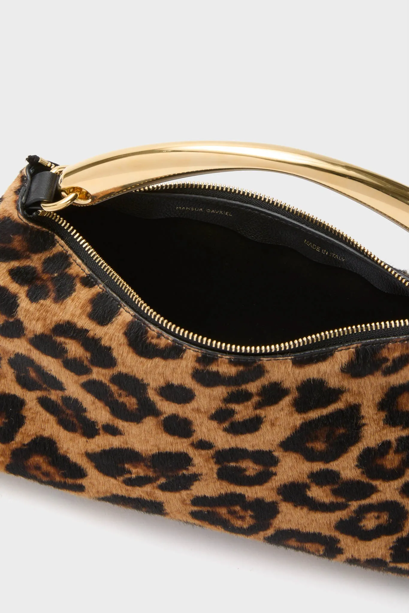 Leopard Metal Handle Rhea Bag sold by Tuckernuck product image thumbnail 5