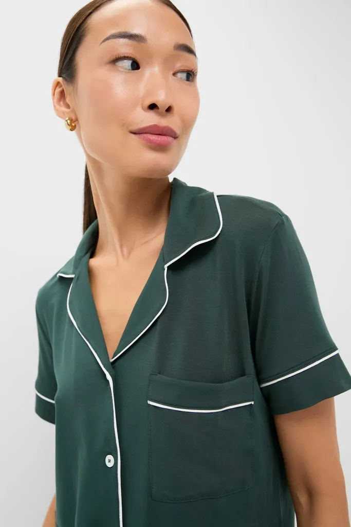 Pine and Ivory Gisele Relaxed Short PJ Set sold by Tuckernuck product image thumbnail 5