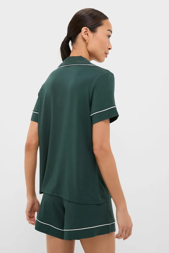 Pine and Ivory Gisele Relaxed Short PJ Set sold by Tuckernuck product image thumbnail 4