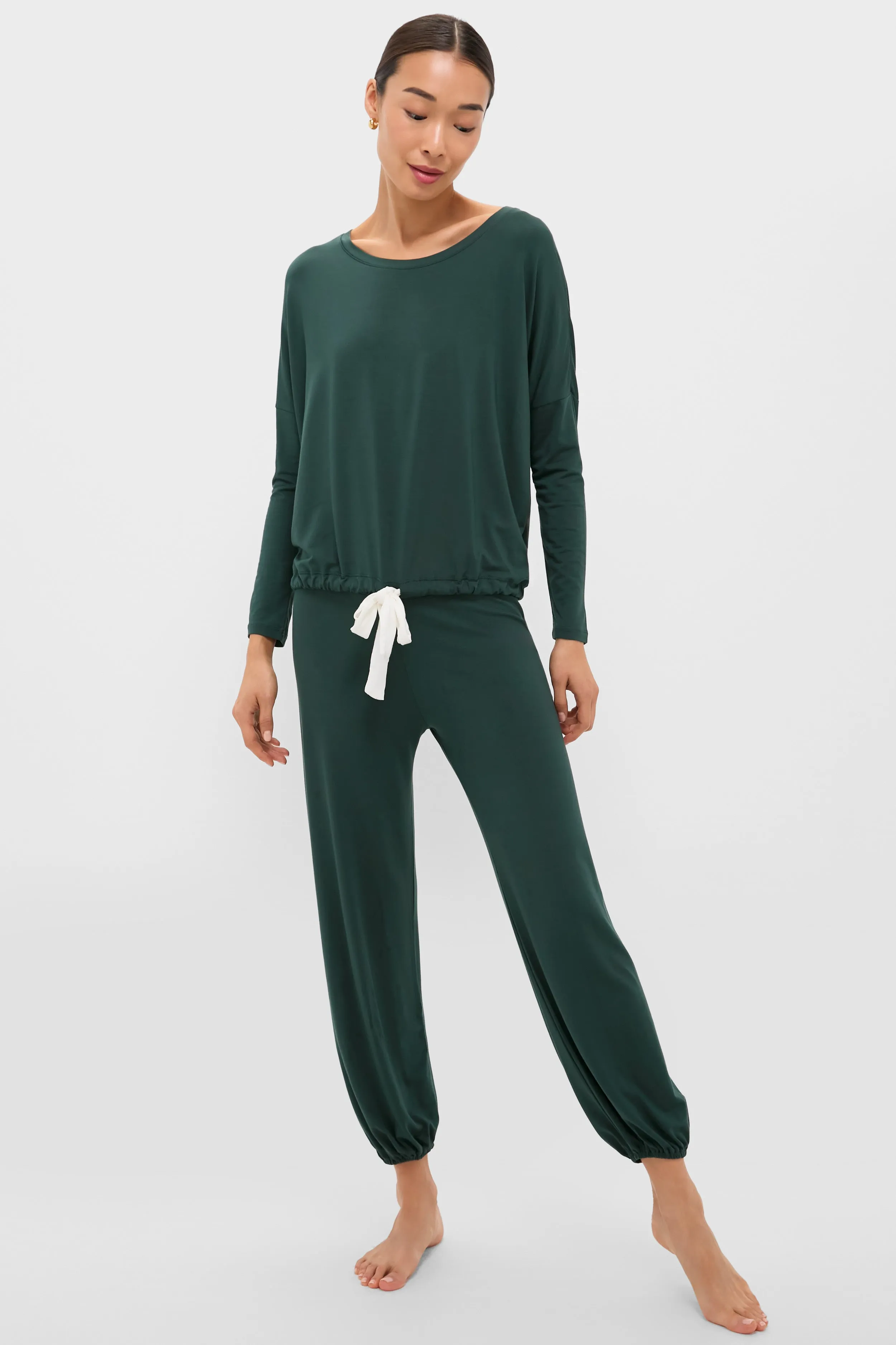 Pine and Ivory Gisele Slouchy Set sold by Tuckernuck