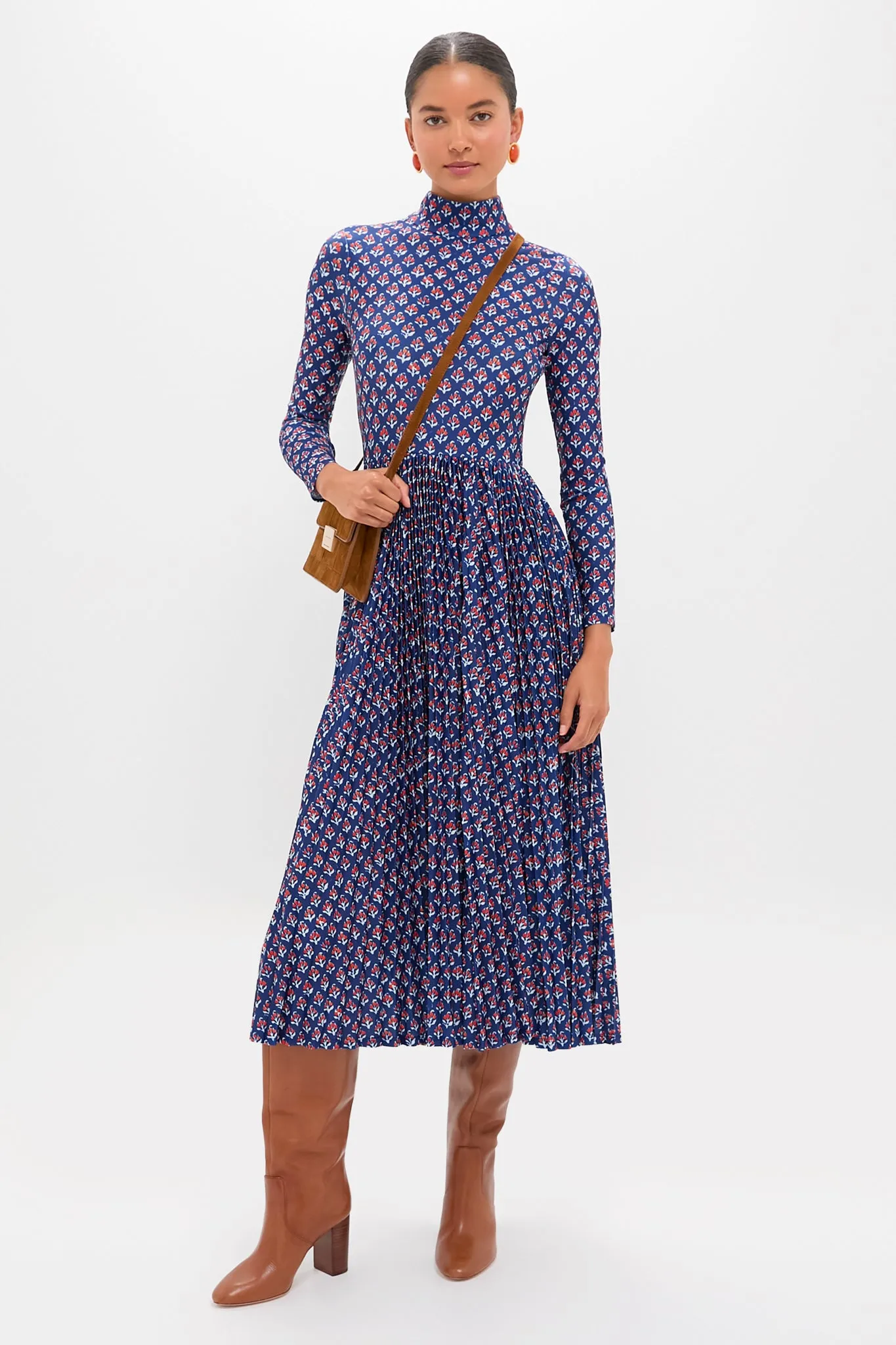 Autumn Fleur Navy Sabine Dress sold by Tuckernuck product image thumbnail 2