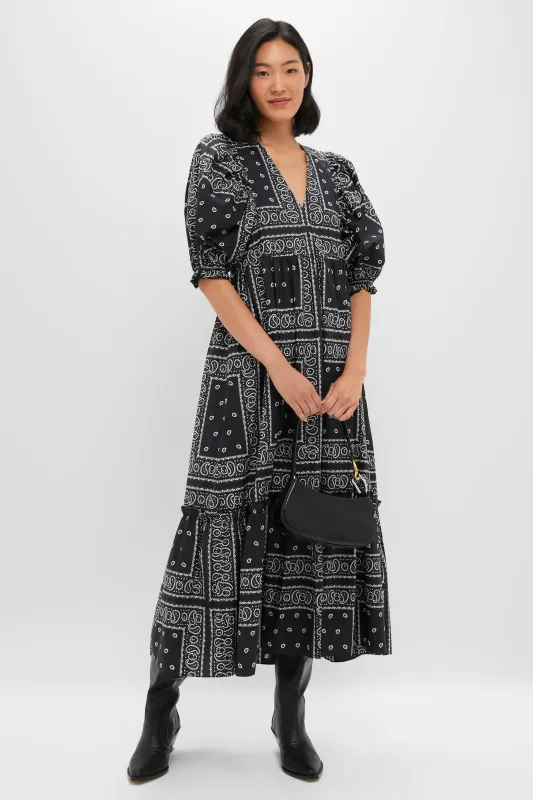 Exclusive Aces Wild Black Palmer Dress sold by Tuckernuck