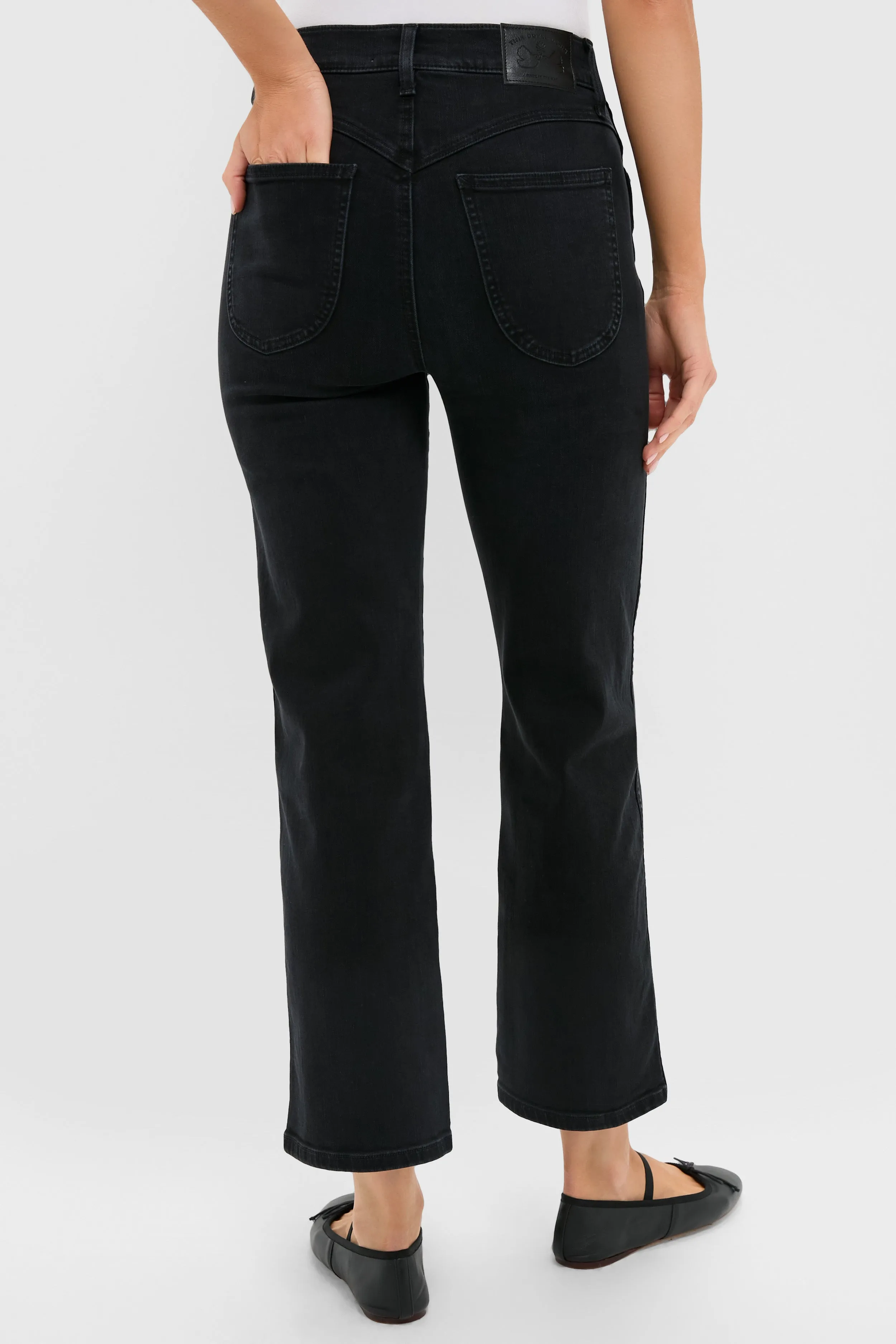 Onyx Wash Treasure Straight Ankle sold by Tuckernuck product image thumbnail 4