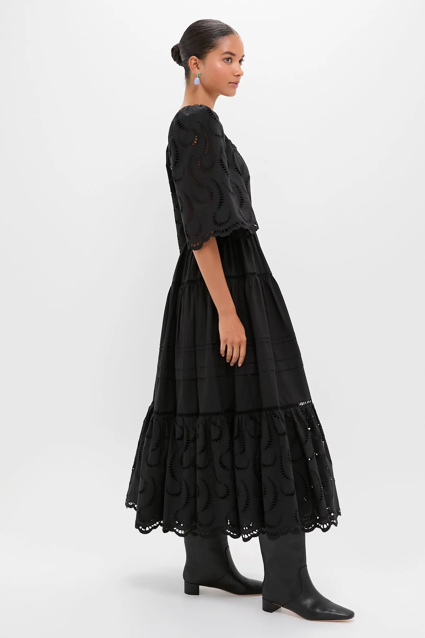 Black Zadie Dress sold by Tuckernuck product image thumbnail 3