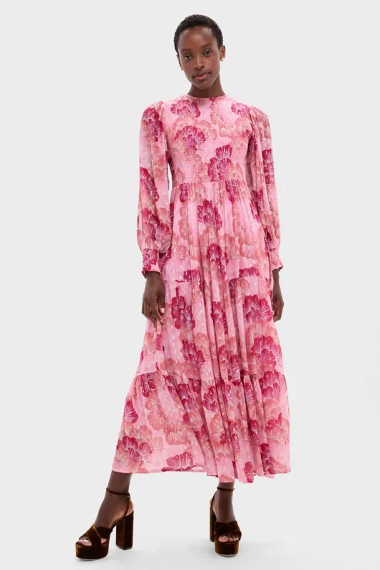 Madrid Blush Smocked Top Maxi Dress sold by Tuckernuck