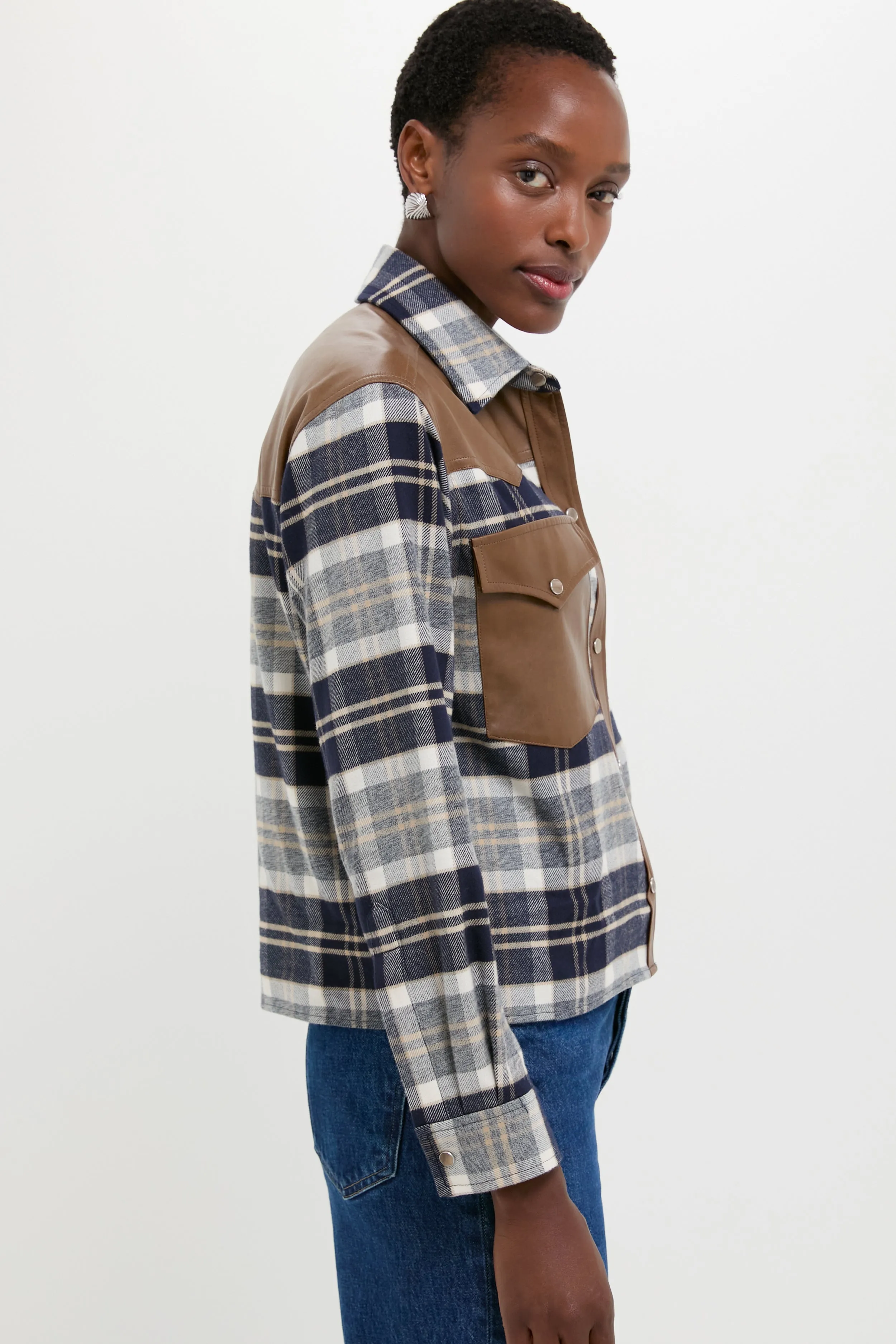 Midnight Tobacco Waylon Shirt sold by Tuckernuck product image thumbnail 3