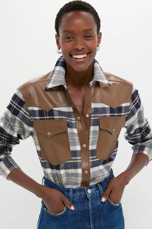 Midnight Tobacco Waylon Shirt sold by Tuckernuck