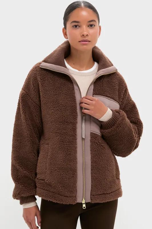 Carafe Lowell Sherpa Jacket sold by Tuckernuck