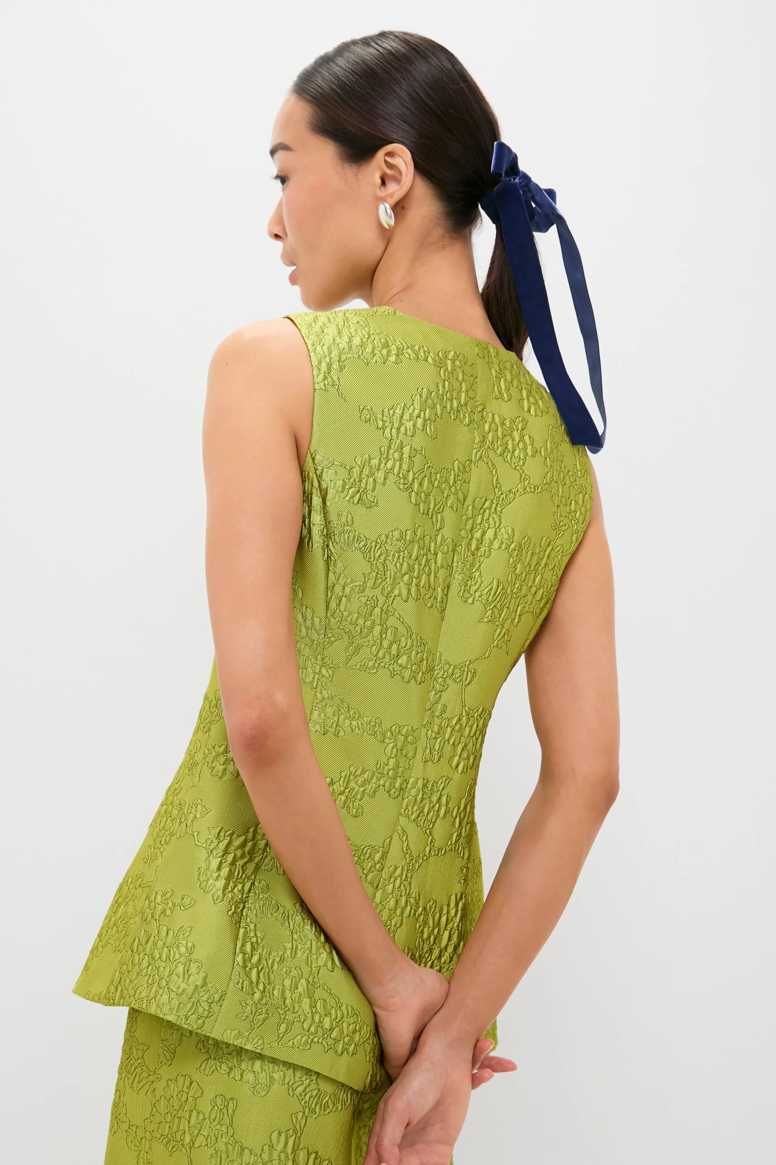 Brocade Metallic Duke Top sold by Tuckernuck product image thumbnail 4