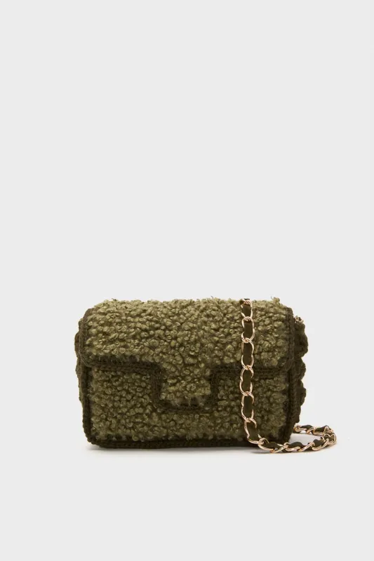 Green Sherpa Crossbody sold by Tuckernuck