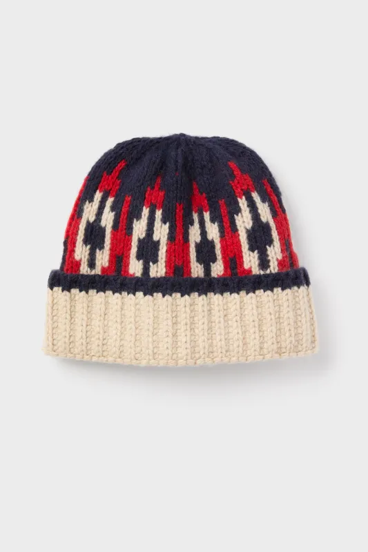 Glacier Fair Isle The Nordic Beanie sold by Tuckernuck