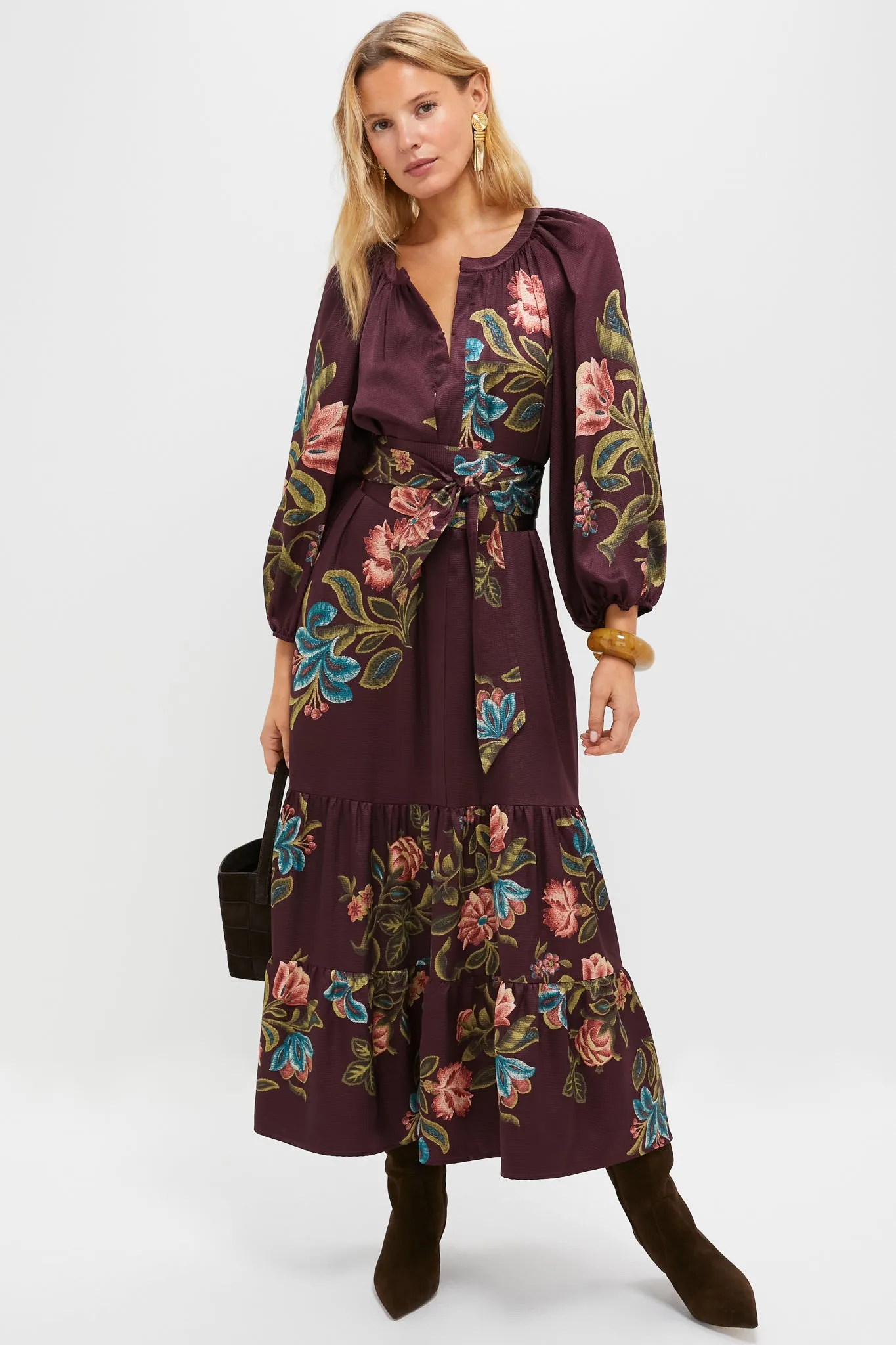 Gold Fringe Louisa Earrings sold by Tuckernuck product image thumbnail 3