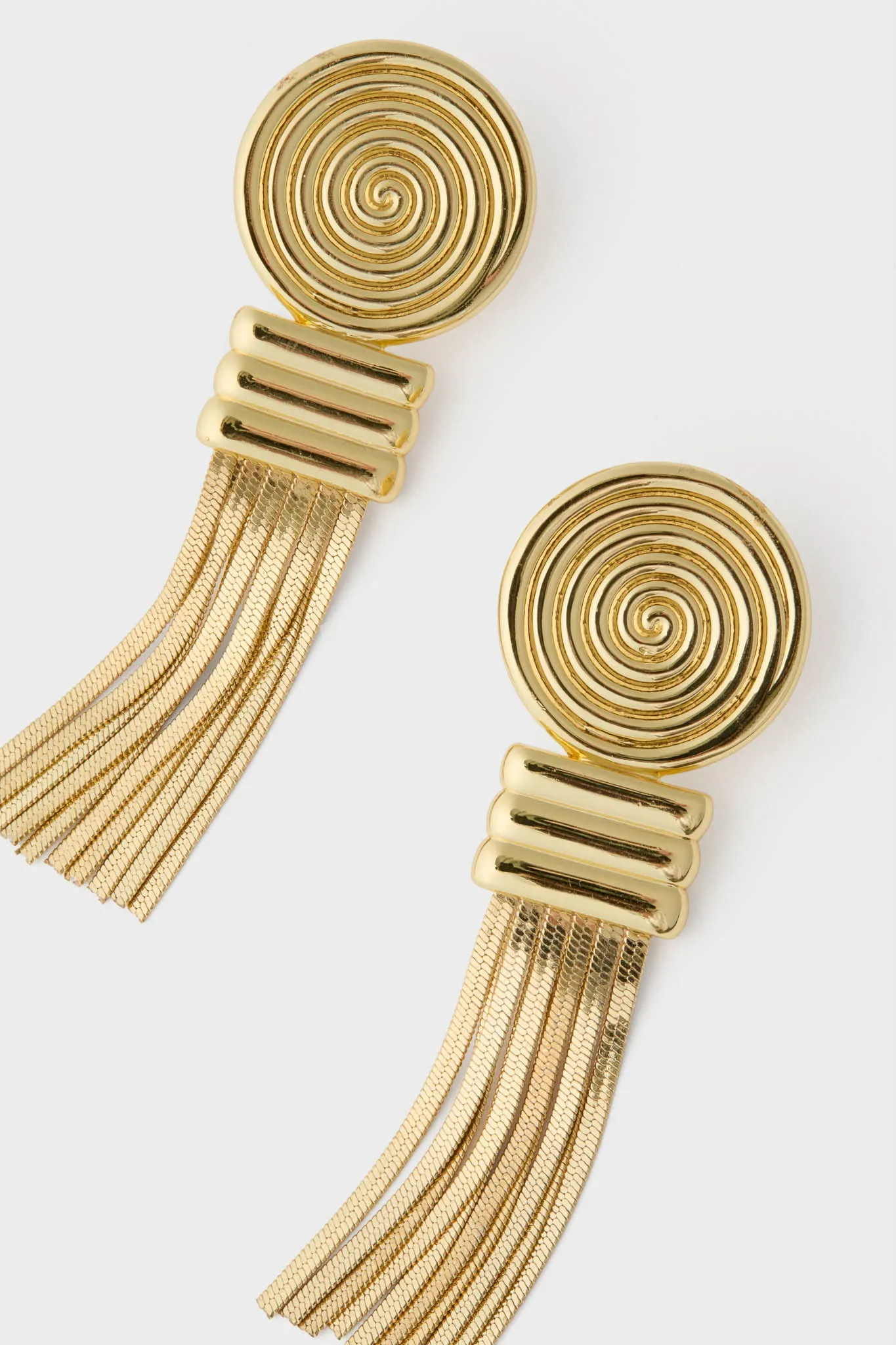 Gold Fringe Louisa Earrings sold by Tuckernuck product image thumbnail 4