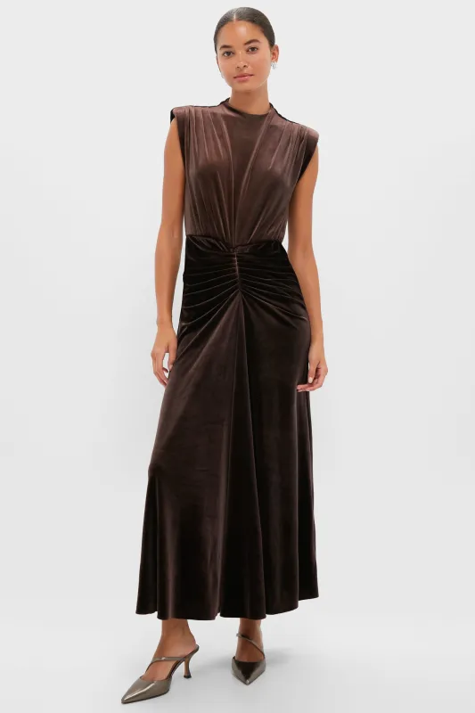 Exclusive Chocolate Al Dress made by SAYLOR