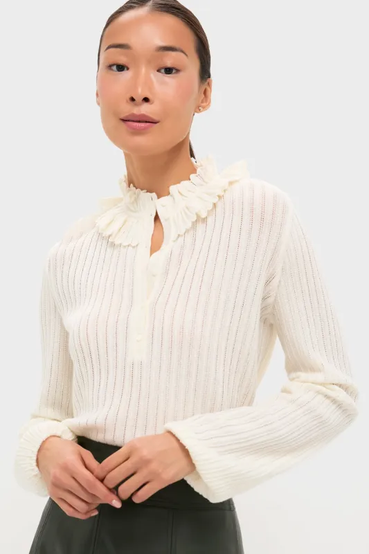 Natural Longchamp Top sold by Tuckernuck