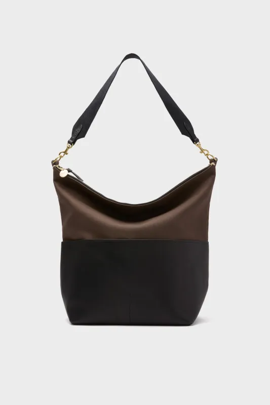 Kalamata and Black Two-Tone Sophie Bag sold by Tuckernuck