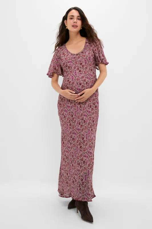 Twilight Mauve Floral Mirabelle Dress sold by Tuckernuck