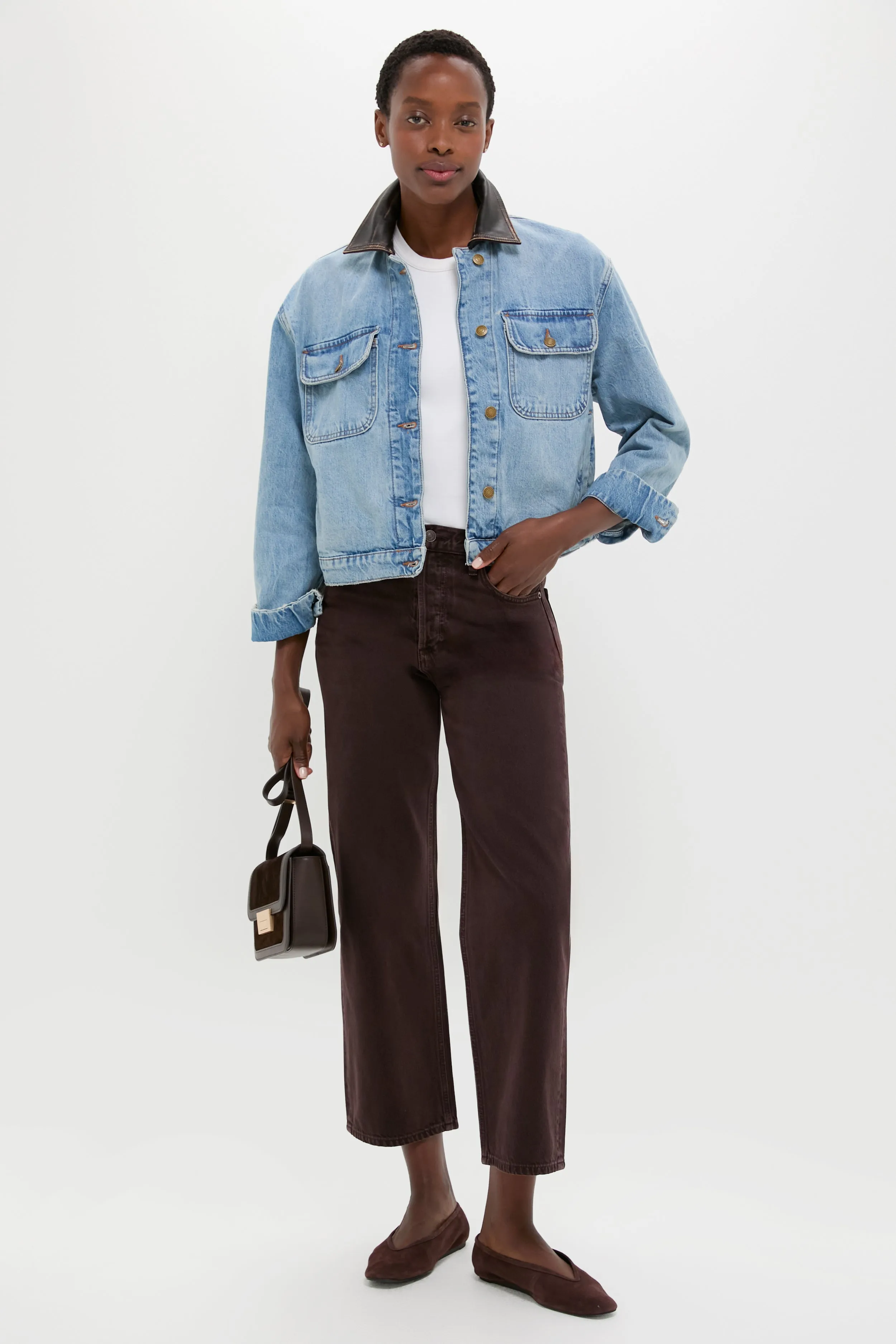 Coney Island Philoh Cropped Denim Jacket sold by Tuckernuck product image thumbnail 2