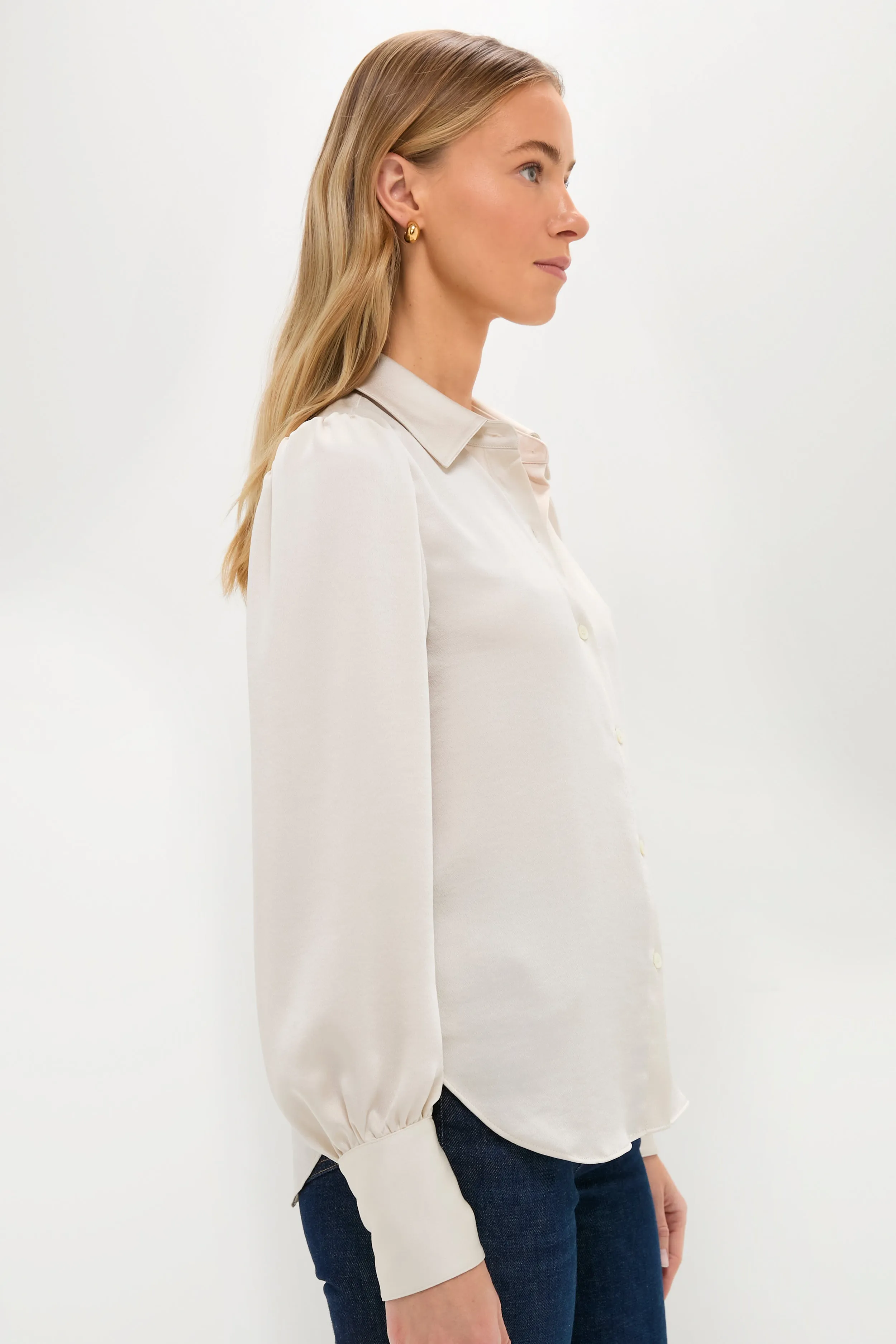 Ivory Remy Shirt sold by Tuckernuck product image thumbnail 3