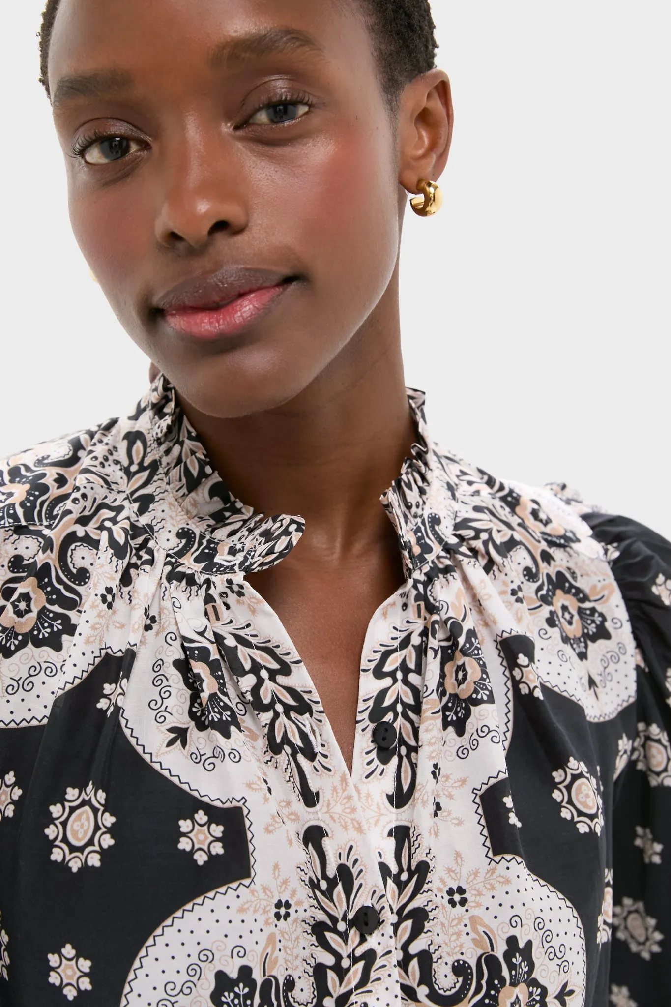 Black Bandana Artemis Bronco Shirt sold by Tuckernuck product image thumbnail 5