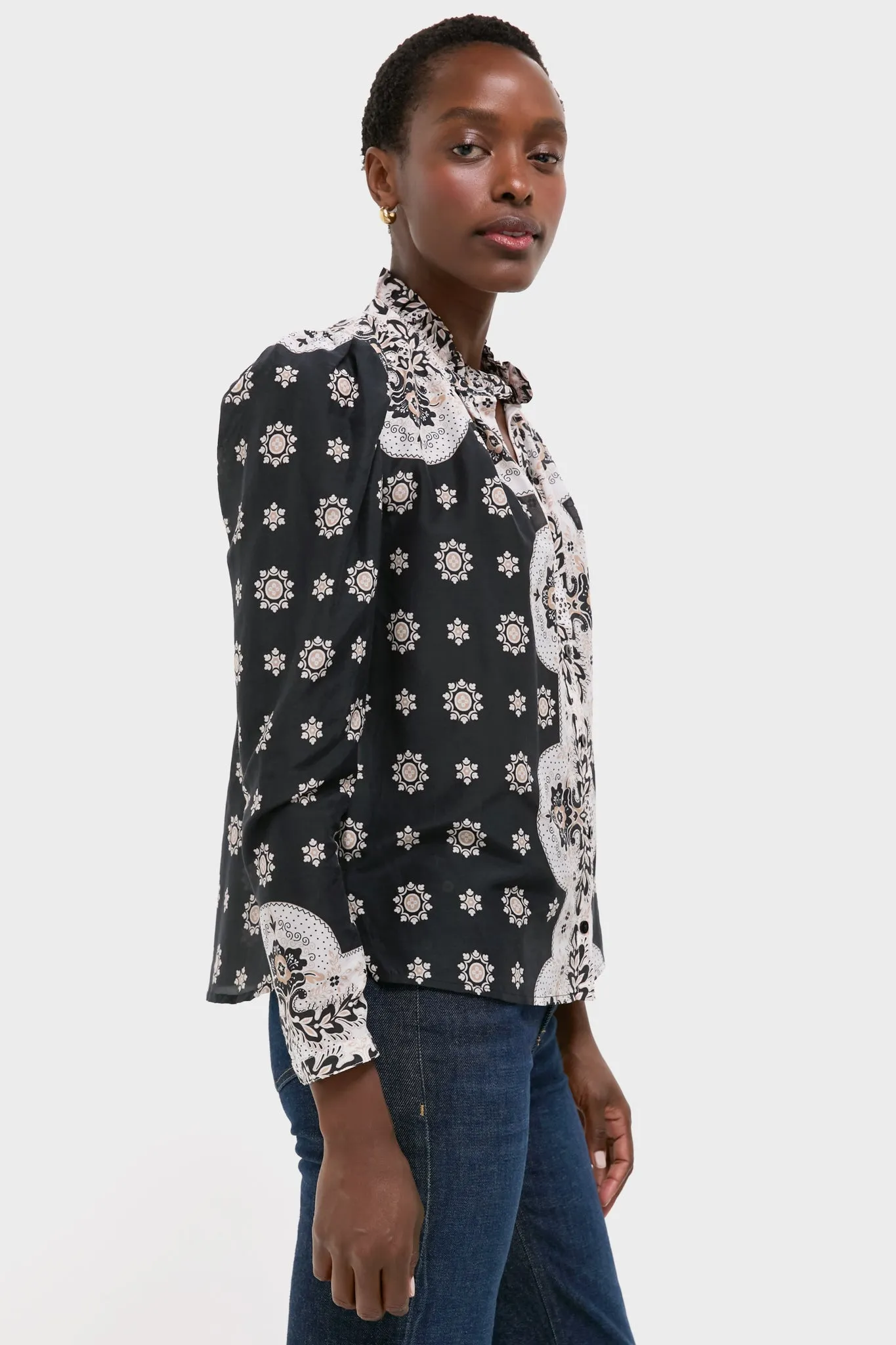 Black Bandana Artemis Bronco Shirt sold by Tuckernuck product image thumbnail 3