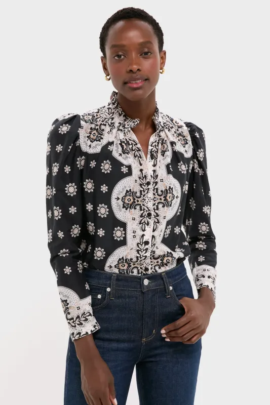 Black Bandana Artemis Bronco Shirt sold by Tuckernuck