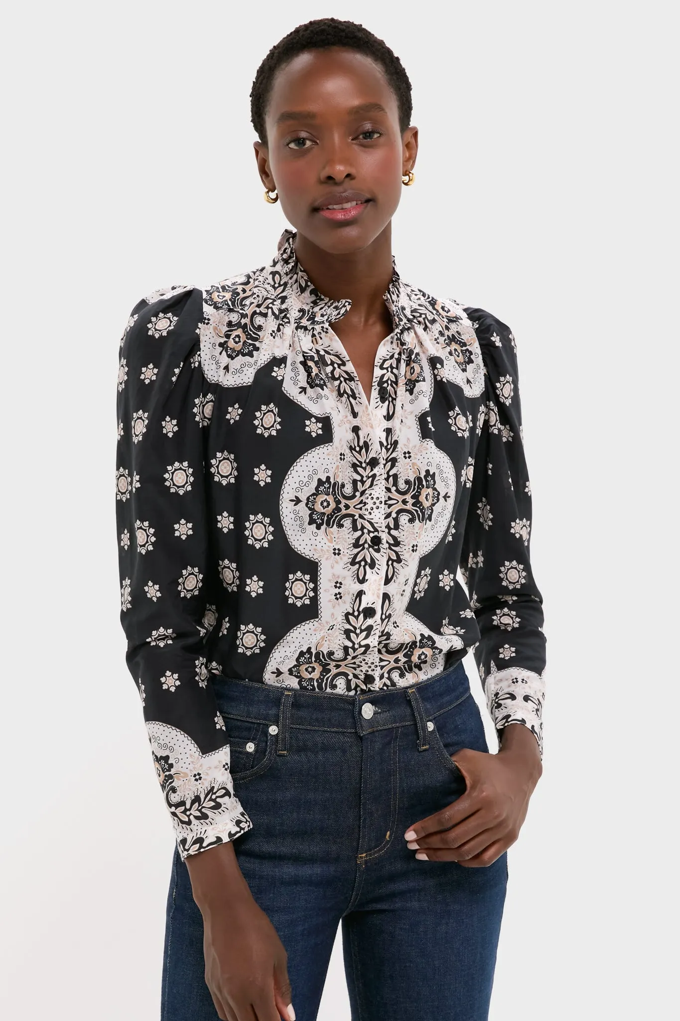 Black Bandana Artemis Bronco Shirt sold by Tuckernuck