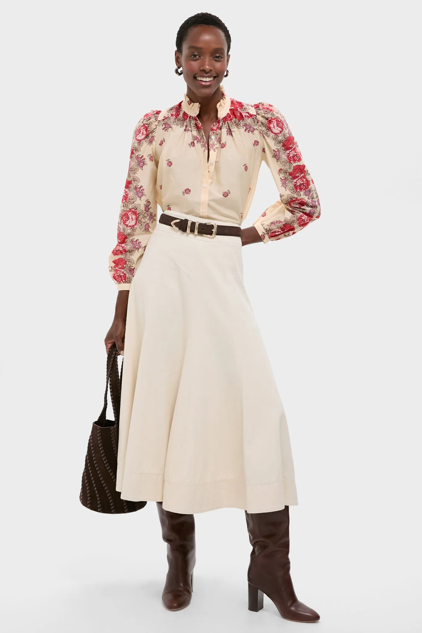 White Rosebush Annabel Shirt sold by Tuckernuck product image thumbnail 2